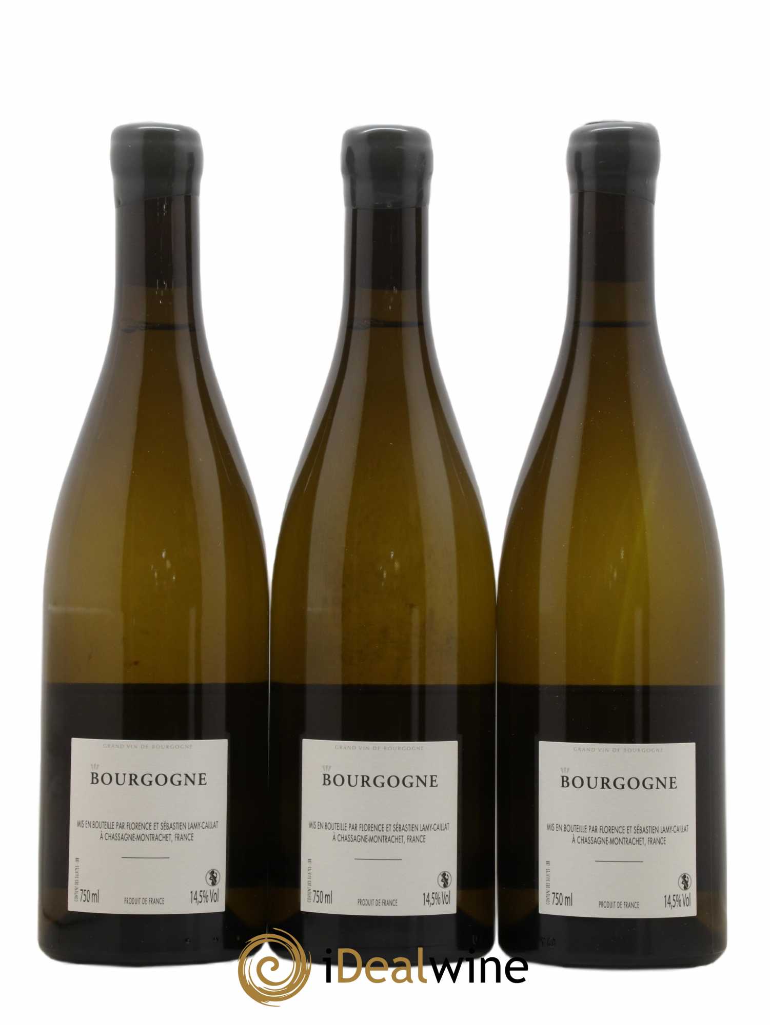 Bourgogne Lamy-Caillat (Domaine) 2019 - Lot de 3 bouteilles - 1