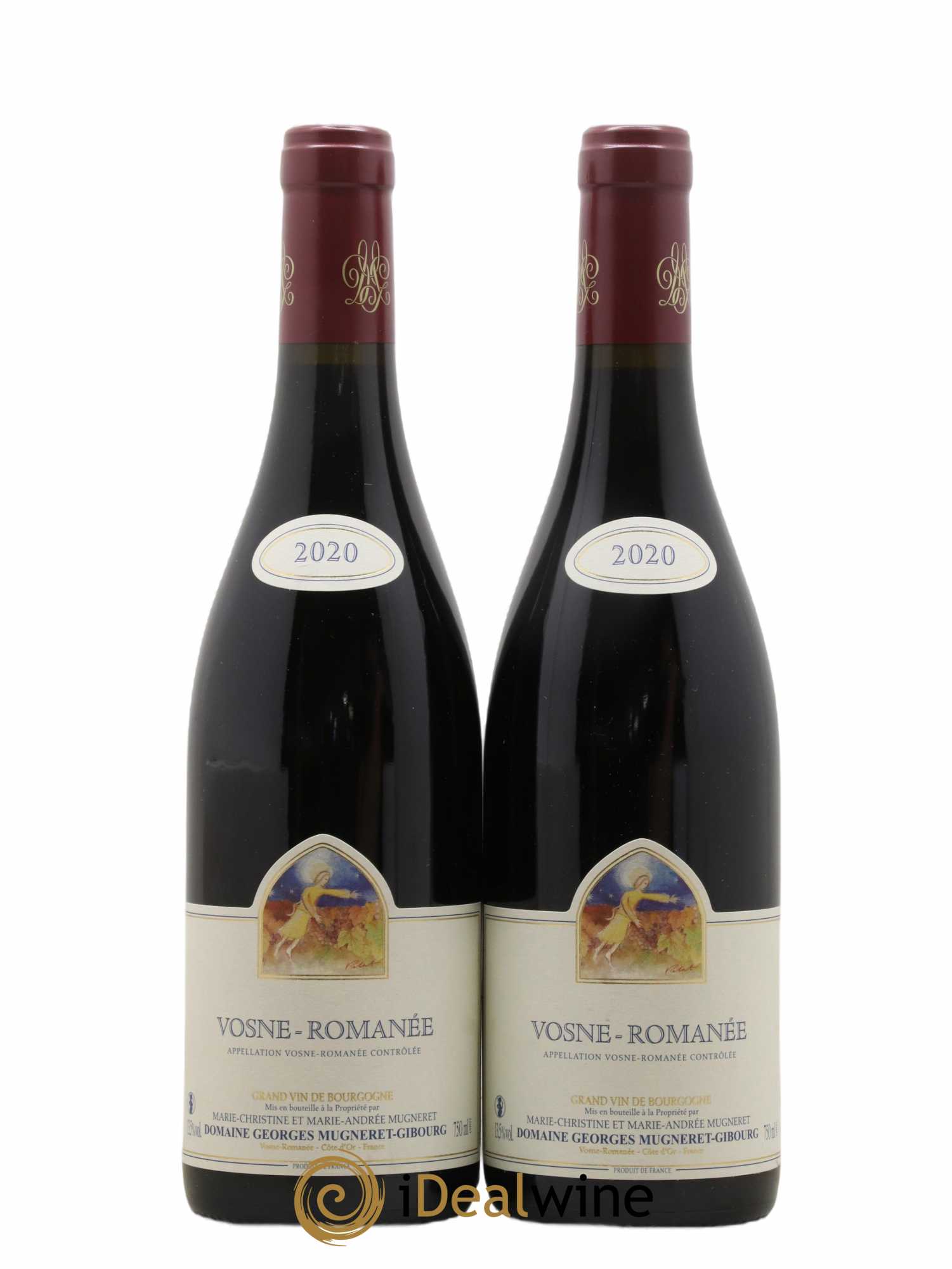 Vosne-Romanée Mugneret-Gibourg (Domaine) 2020 - Lot de 2 bouteilles - 0