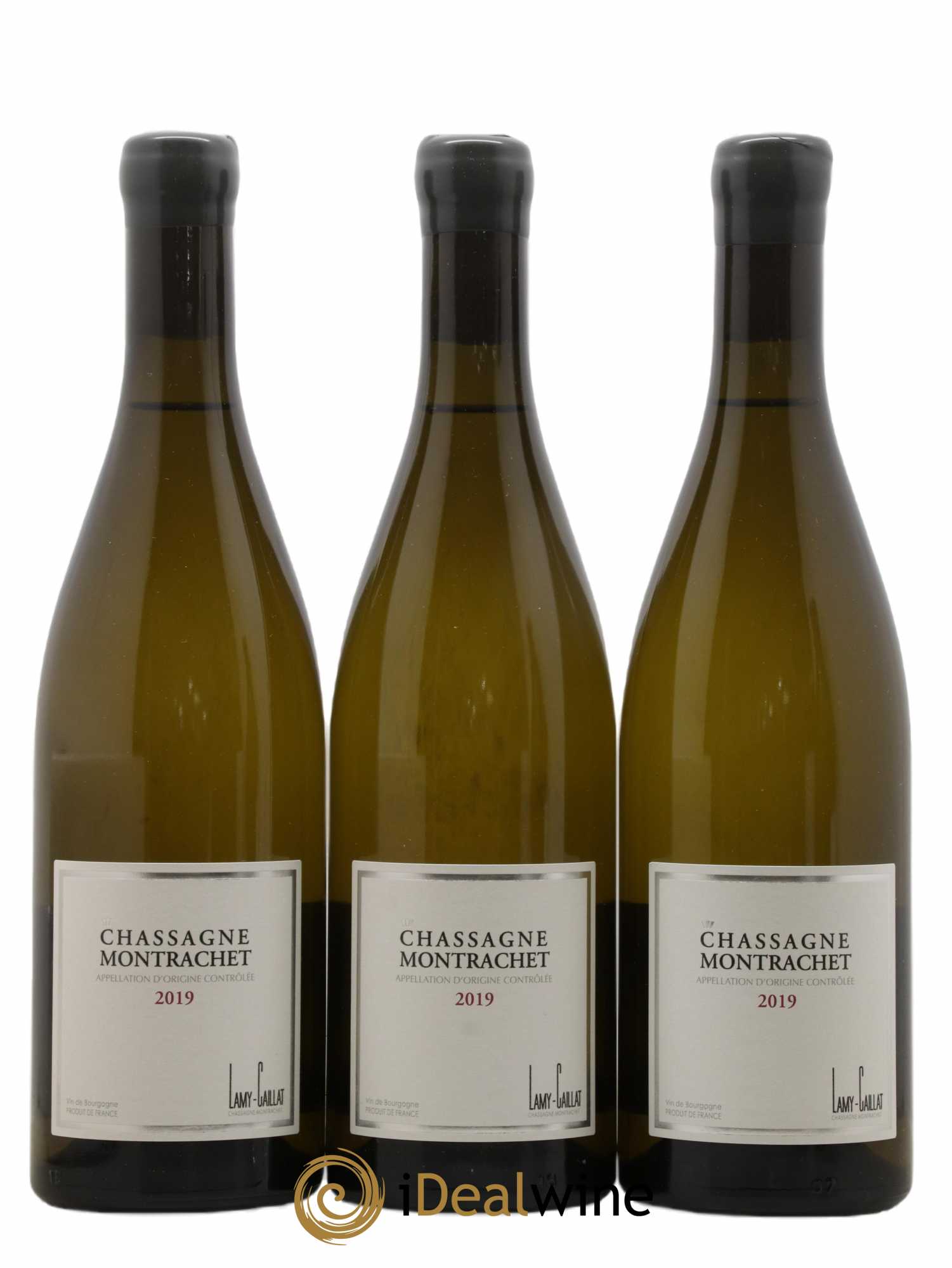 Chassagne-Montrachet Lamy-Caillat (Domaine) 2019 - Lot de 3 bouteilles - 0