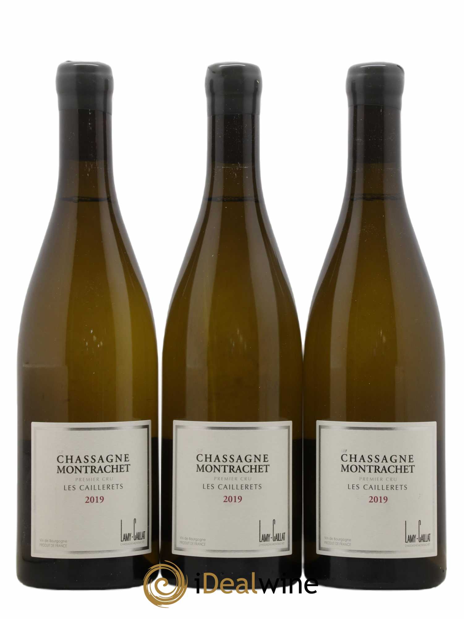 Chassagne-Montrachet 1er Cru Les Caillerets Lamy-Caillat (Domaine) 2019 - Lot de 3 bouteilles - 0