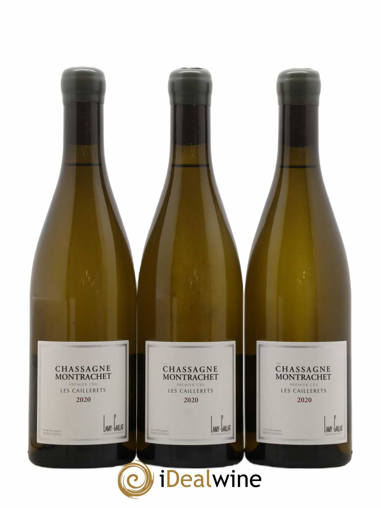 Chassagne-Montrachet 1er Cru Les Caillerets Lamy-Caillat (Domaine) 2020 - Lot de 3 bouteilles - 0