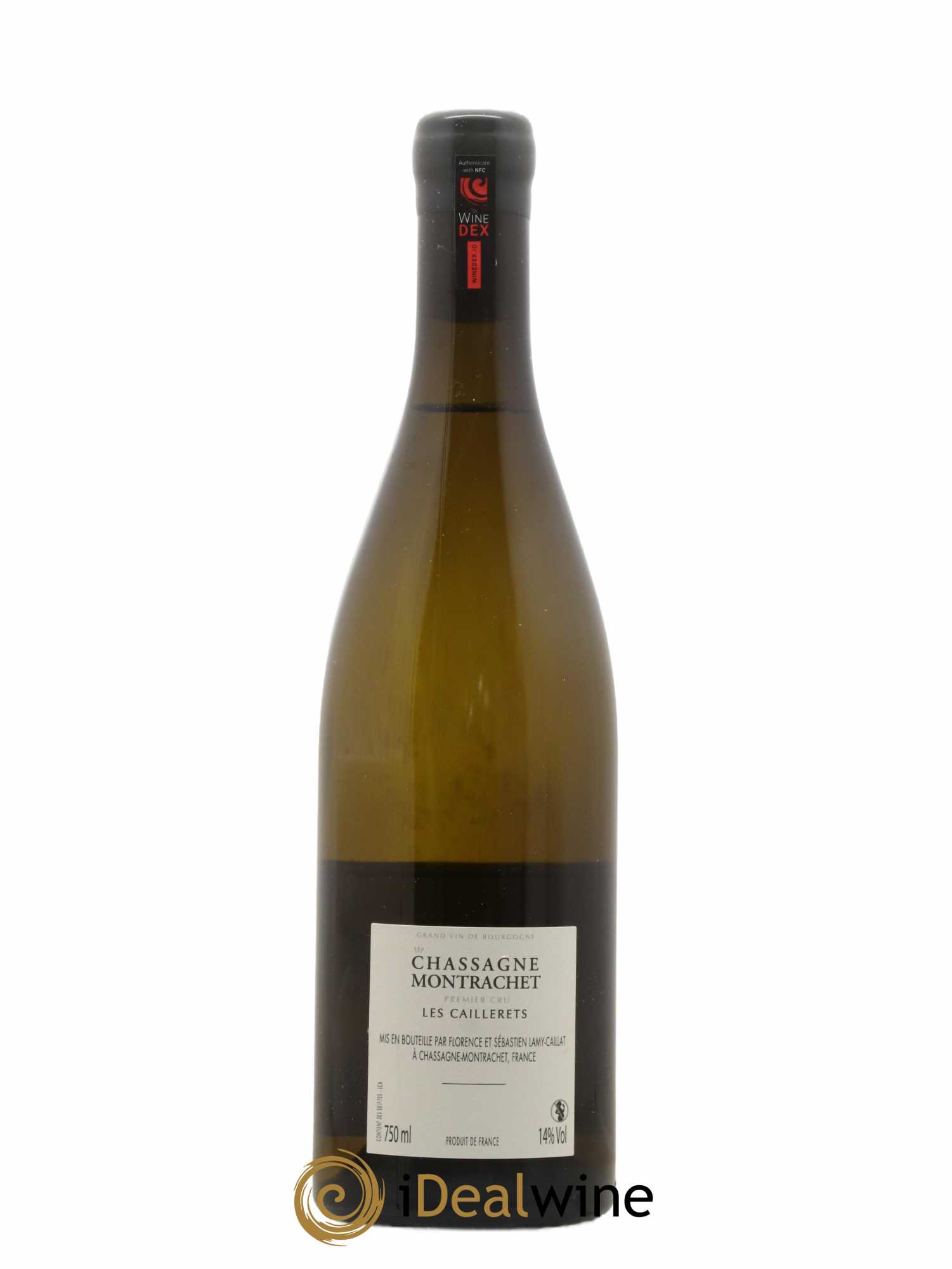Chassagne-Montrachet 1er Cru Les Caillerets Lamy-Caillat (Domaine) 2019 - Lot de 1 bouteille - 1