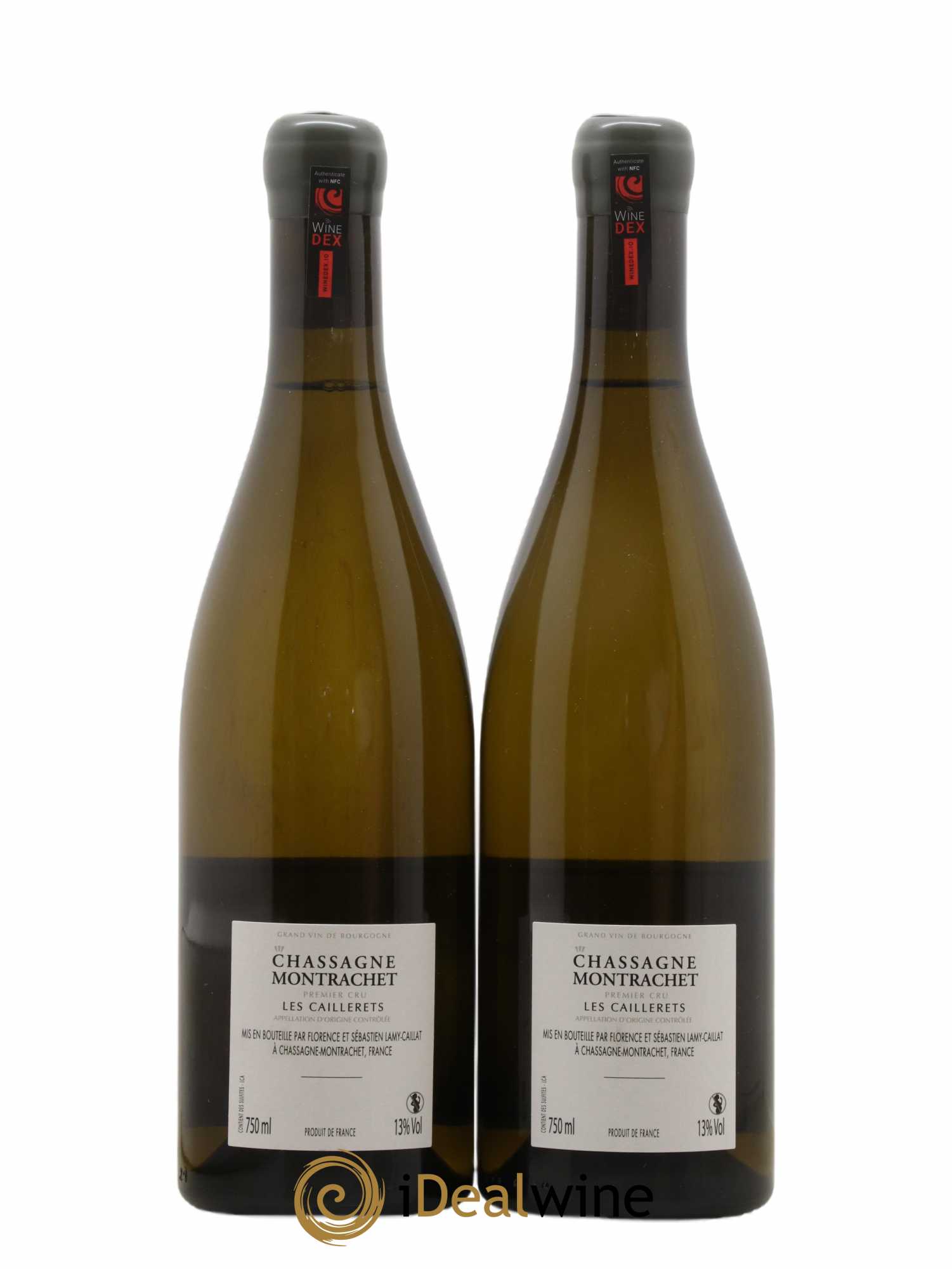 Chassagne-Montrachet 1er Cru Les Caillerets Lamy-Caillat (Domaine) 2020 - Lot de 2 bouteilles - 1