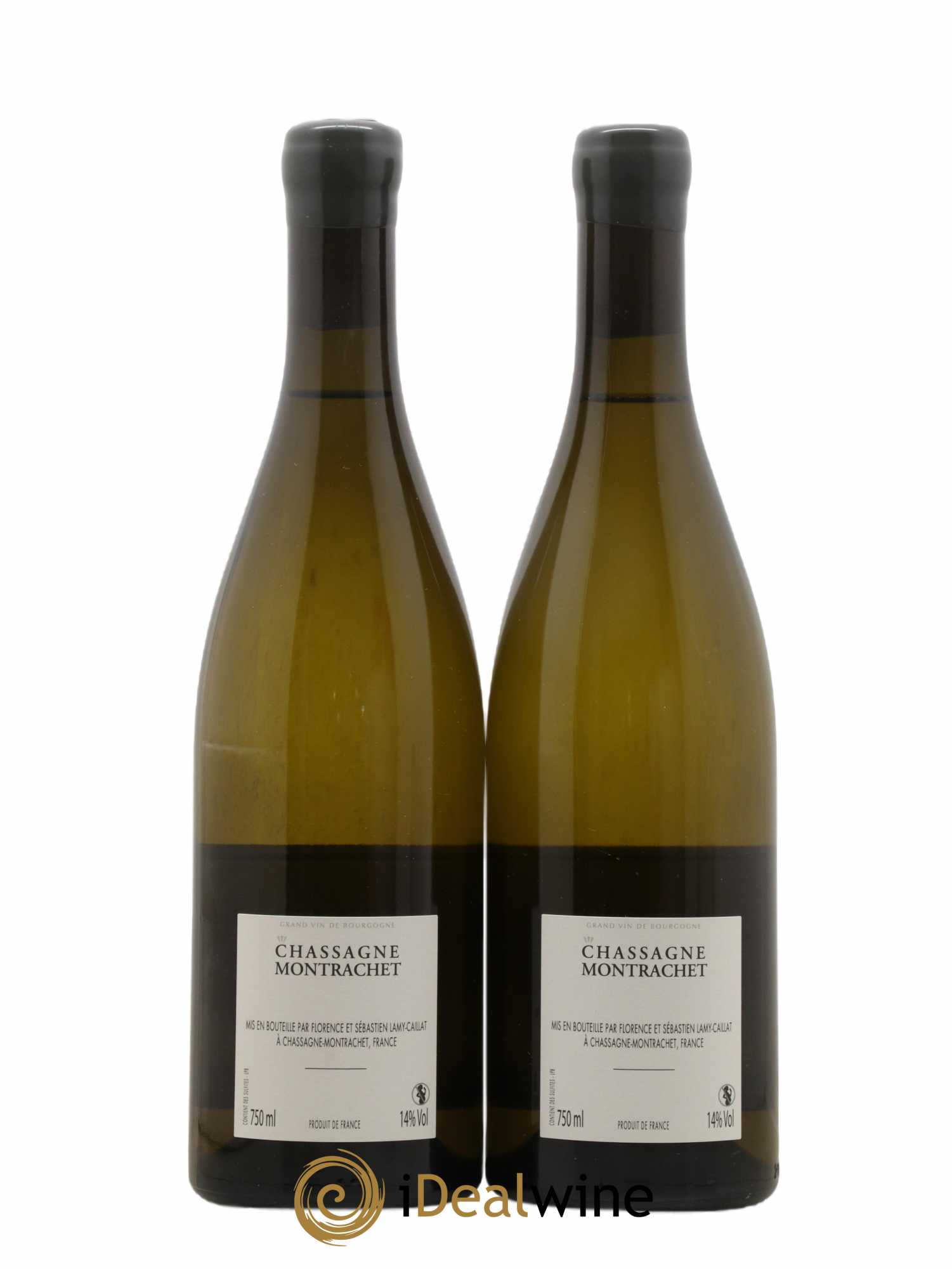 Chassagne-Montrachet Lamy-Caillat (Domaine) 2019 - Lot de 2 bouteilles - 1