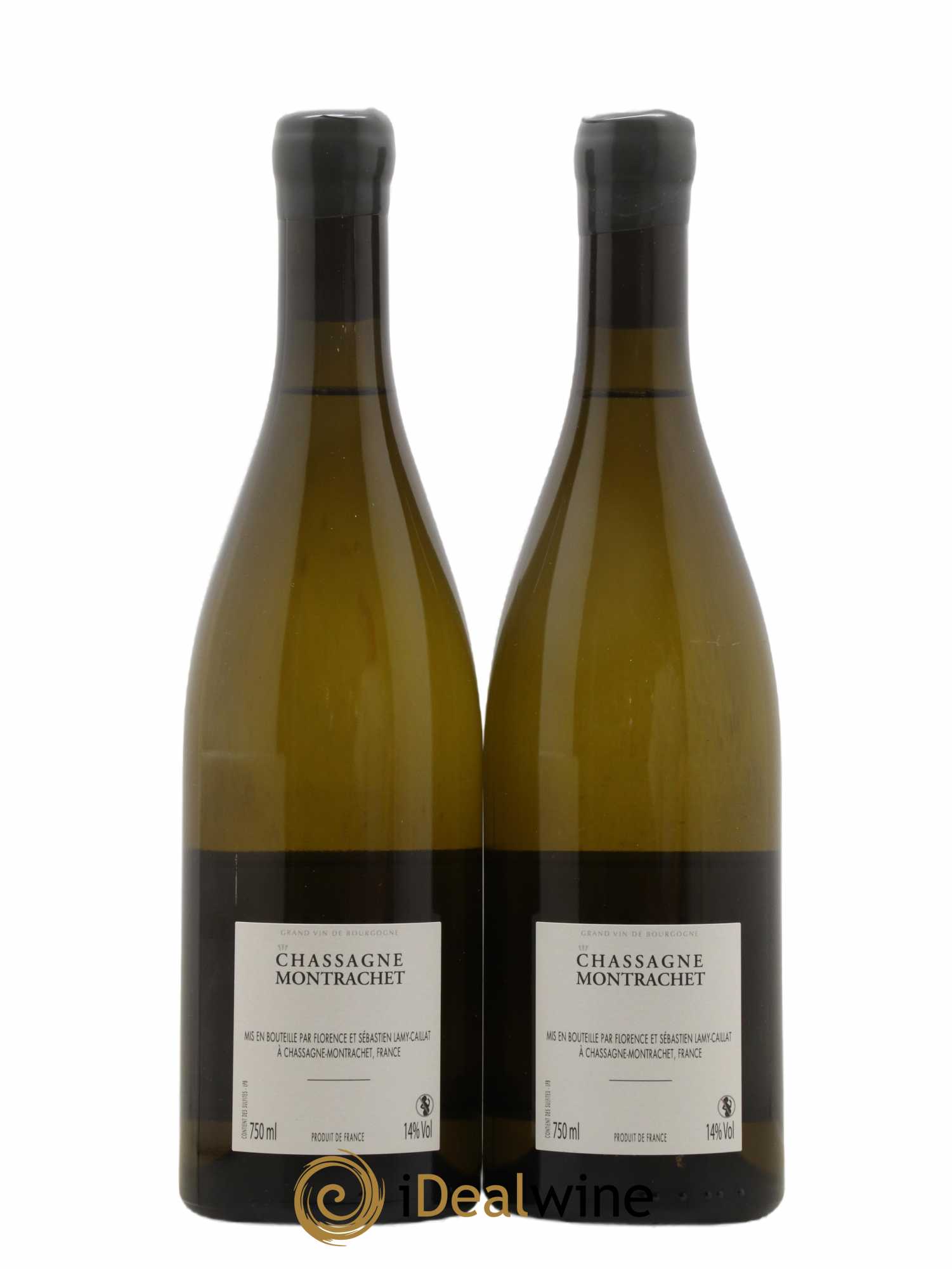 Chassagne-Montrachet Lamy-Caillat (Domaine) 2019 - Lot de 2 bouteilles - 1