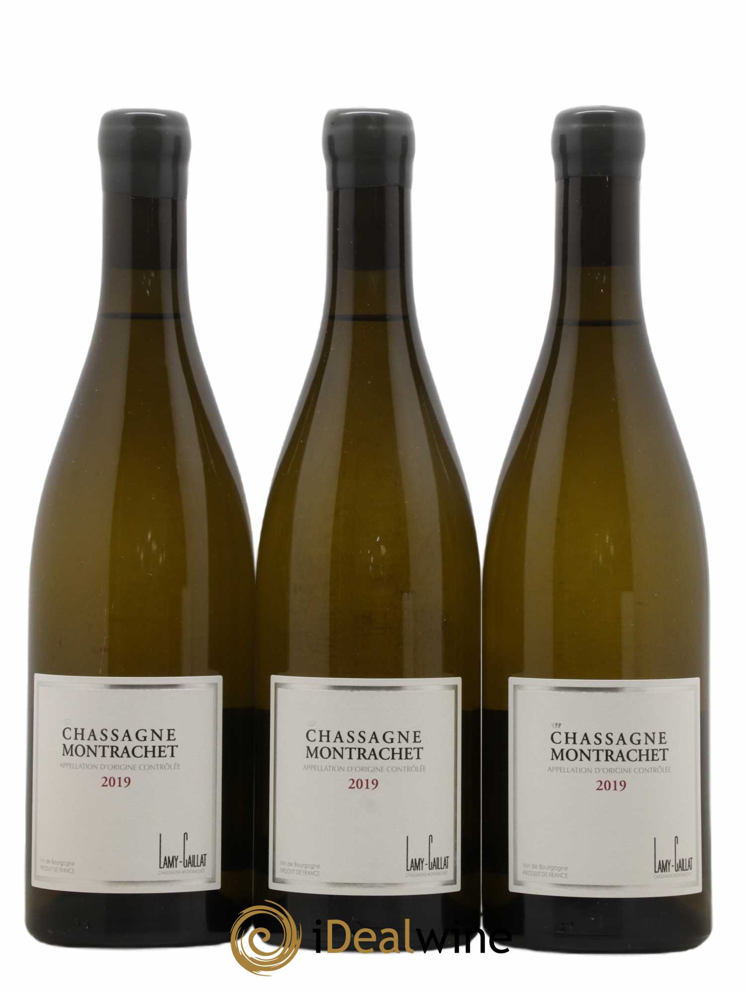 Chassagne-Montrachet Lamy-Caillat (Domaine) 2019 - Lot de 3 bouteilles - 0