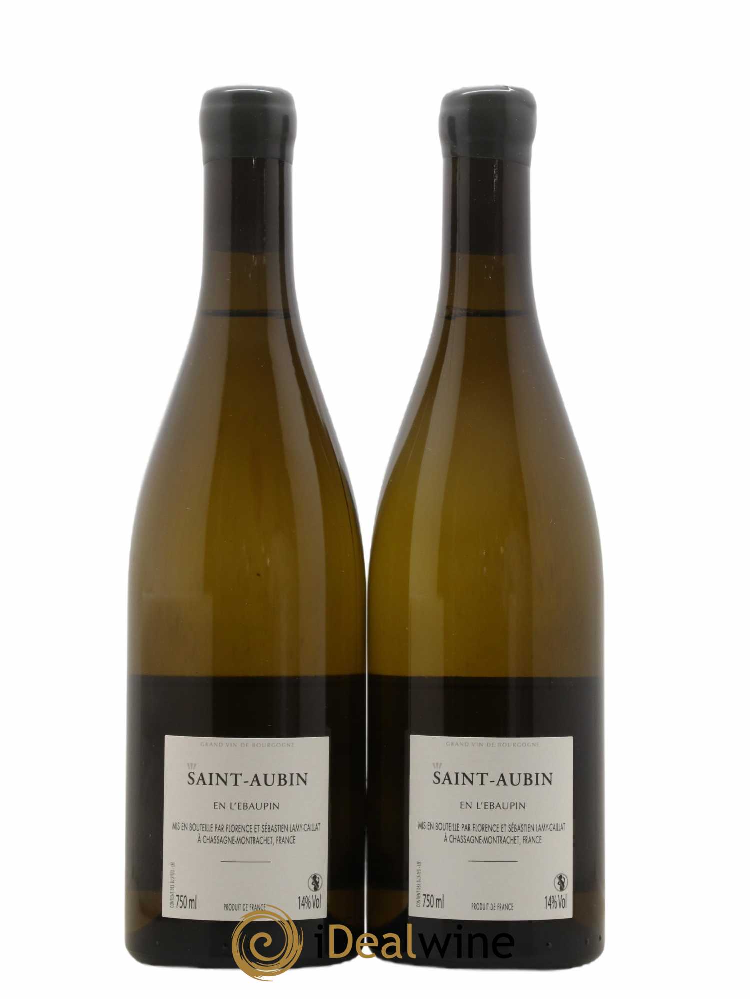 Saint-Aubin En l'Ebaupin Lamy-Caillat (Domaine) 2019 - Lot de 2 bouteilles - 1