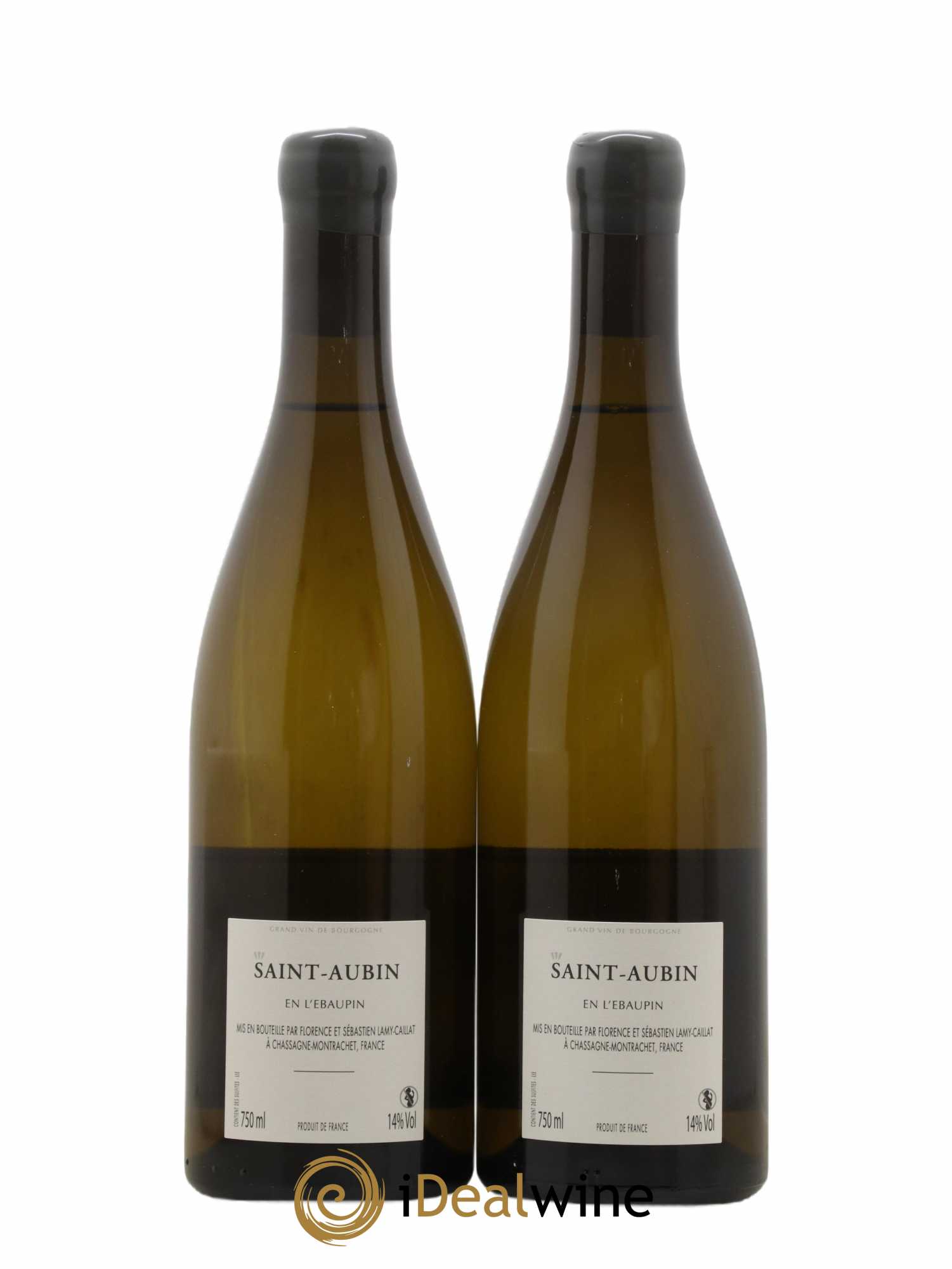 Saint-Aubin En l'Ebaupin Lamy-Caillat (Domaine) 2019 - Lot de 2 bouteilles - 1