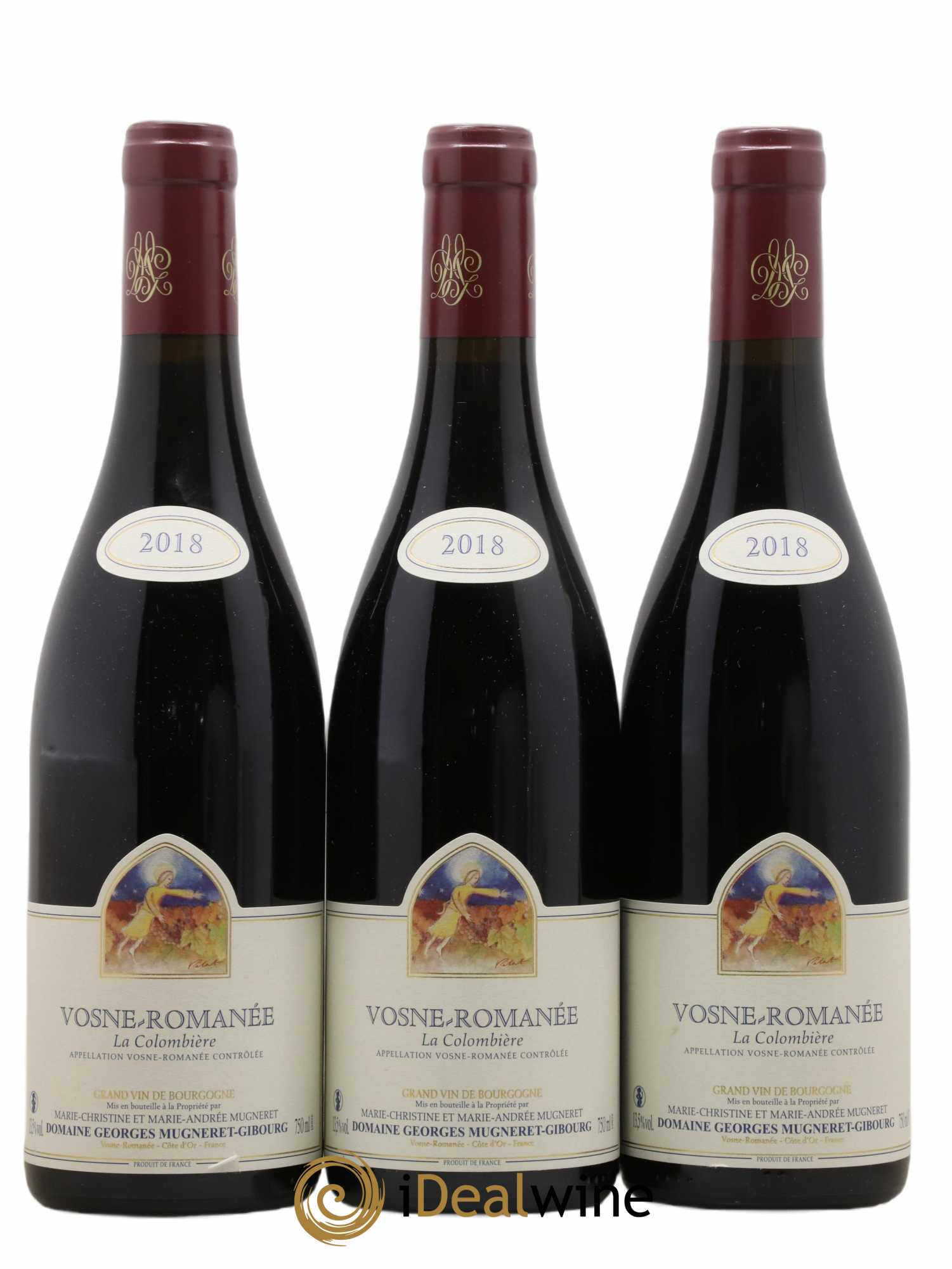Vosne-Romanée La Colombière Mugneret-Gibourg (Domaine) 2018 - Lot de 3 bouteilles - 0