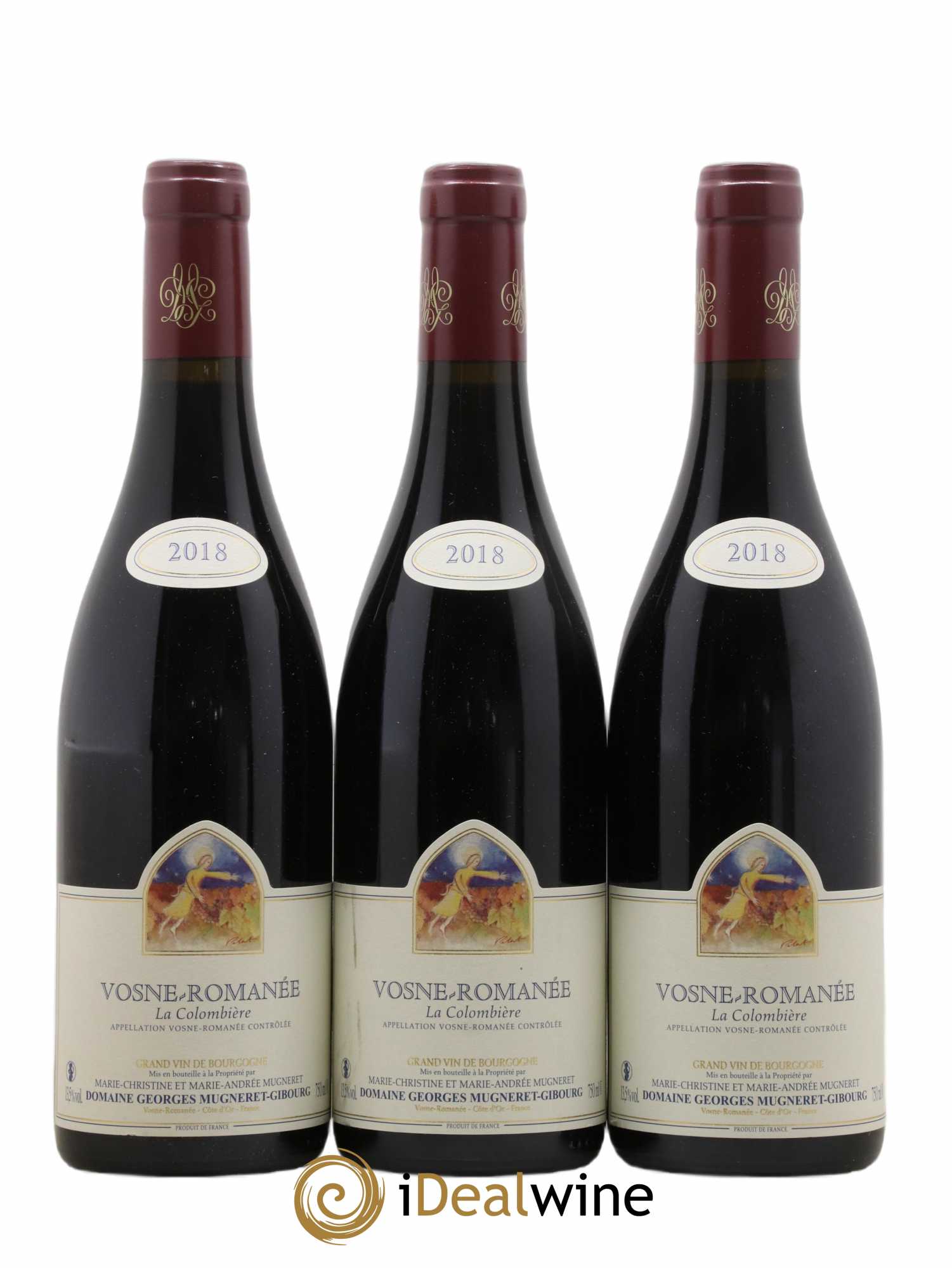 Vosne-Romanée La Colombière Mugneret-Gibourg (Domaine) 2018 - Lot de 3 bouteilles - 0