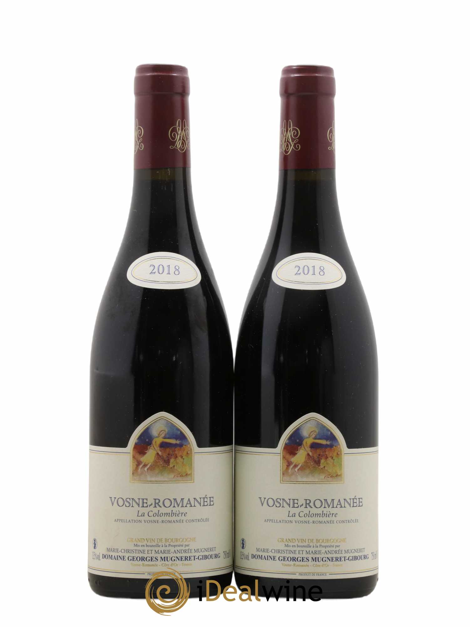 Vosne-Romanée La Colombière Mugneret-Gibourg (Domaine) 2018 - Lot de 2 bouteilles - 0