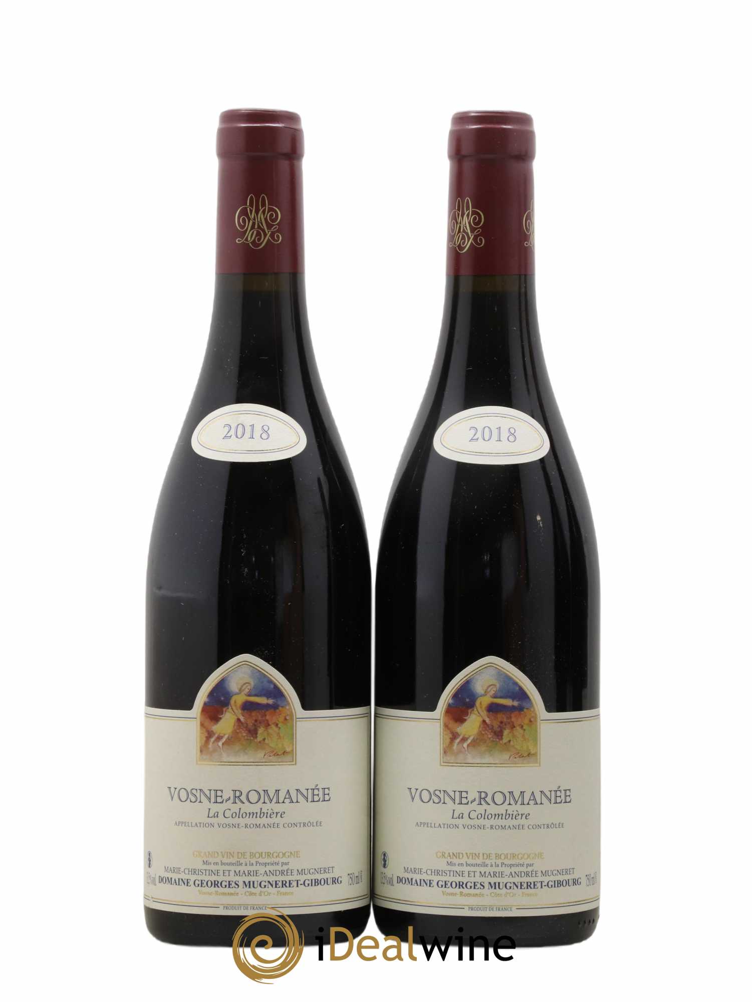 Vosne-Romanée La Colombière Mugneret-Gibourg (Domaine) 2018 - Lot de 2 bouteilles - 0