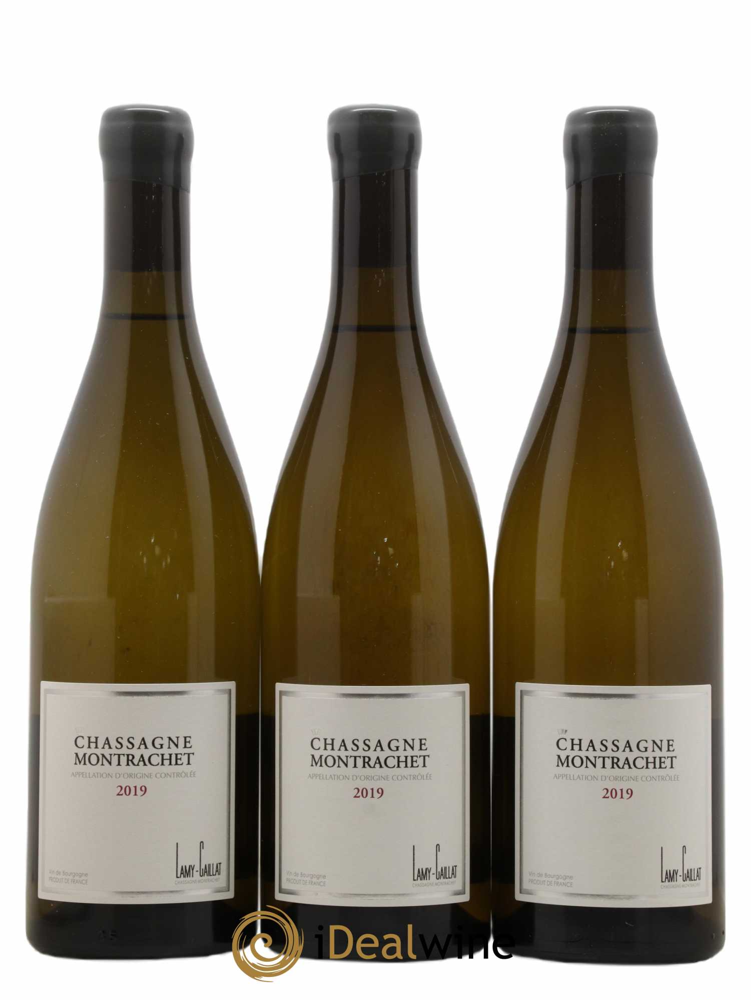 Chassagne-Montrachet Lamy-Caillat (Domaine) 2019 - Lot de 3 bouteilles - 0