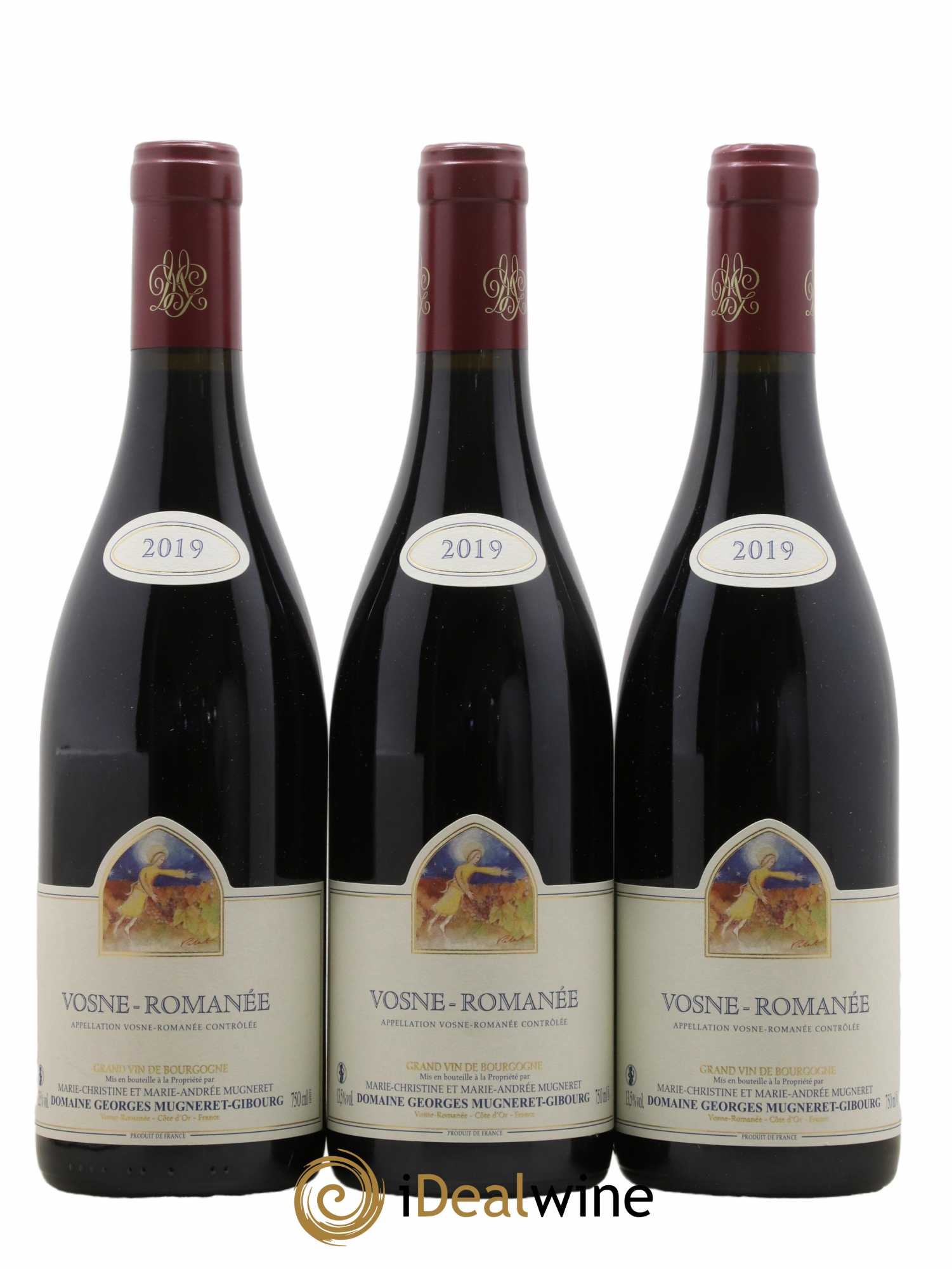 Vosne-Romanée Mugneret-Gibourg (Domaine) 2019 - Lot de 3 bouteilles - 0