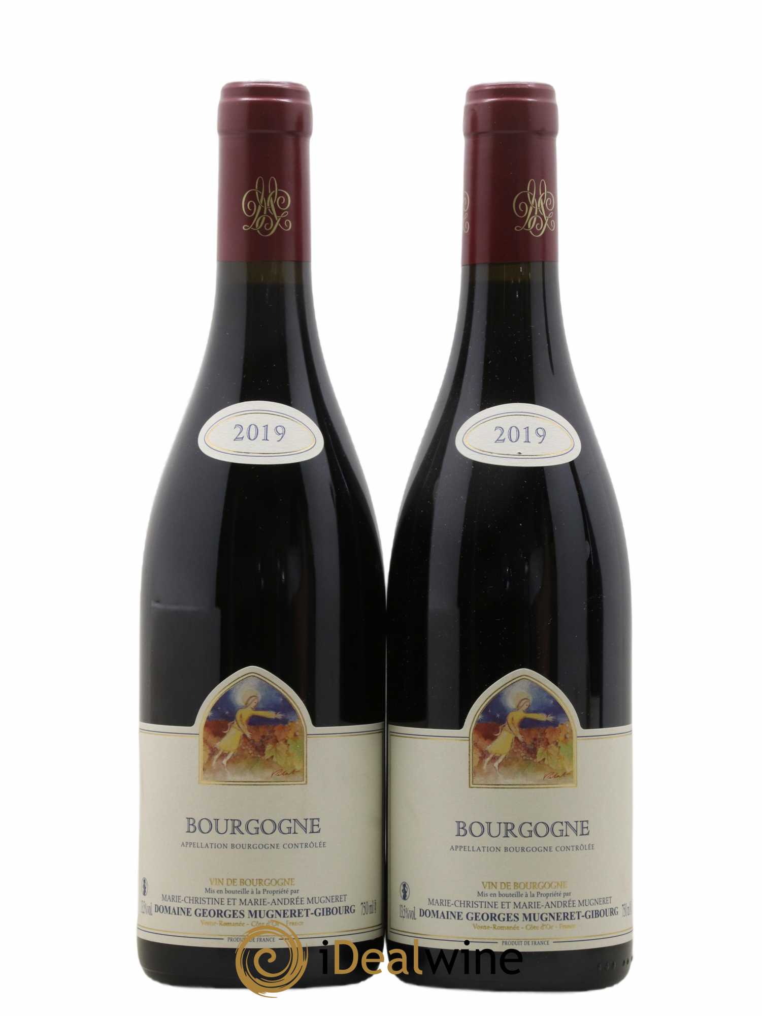 Bourgogne Mugneret-Gibourg (Domaine) 2019 - Lot de 2 bouteilles - 0