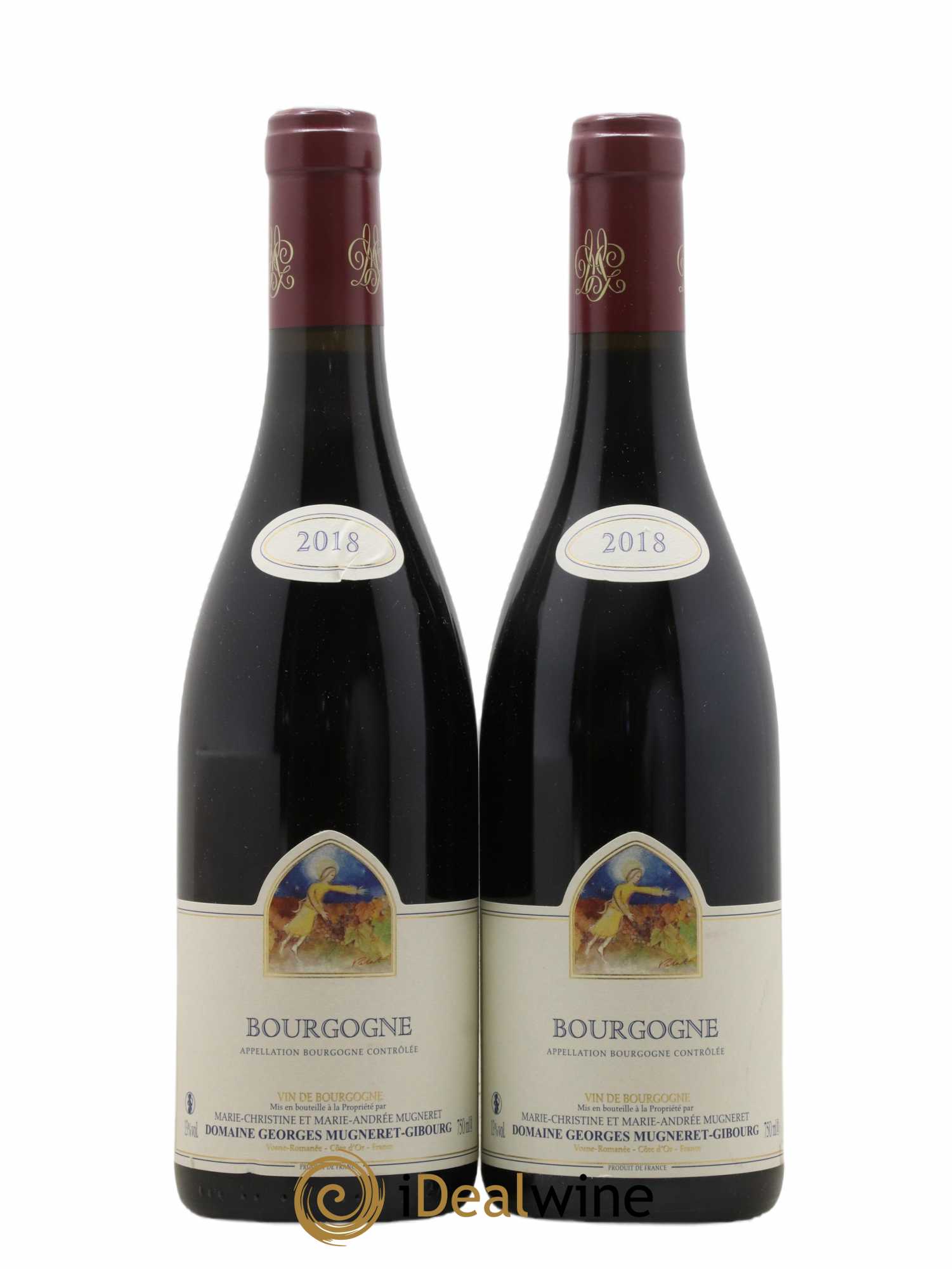 Bourgogne Mugneret-Gibourg (Domaine) 2018 - Lot de 2 bouteilles - 0