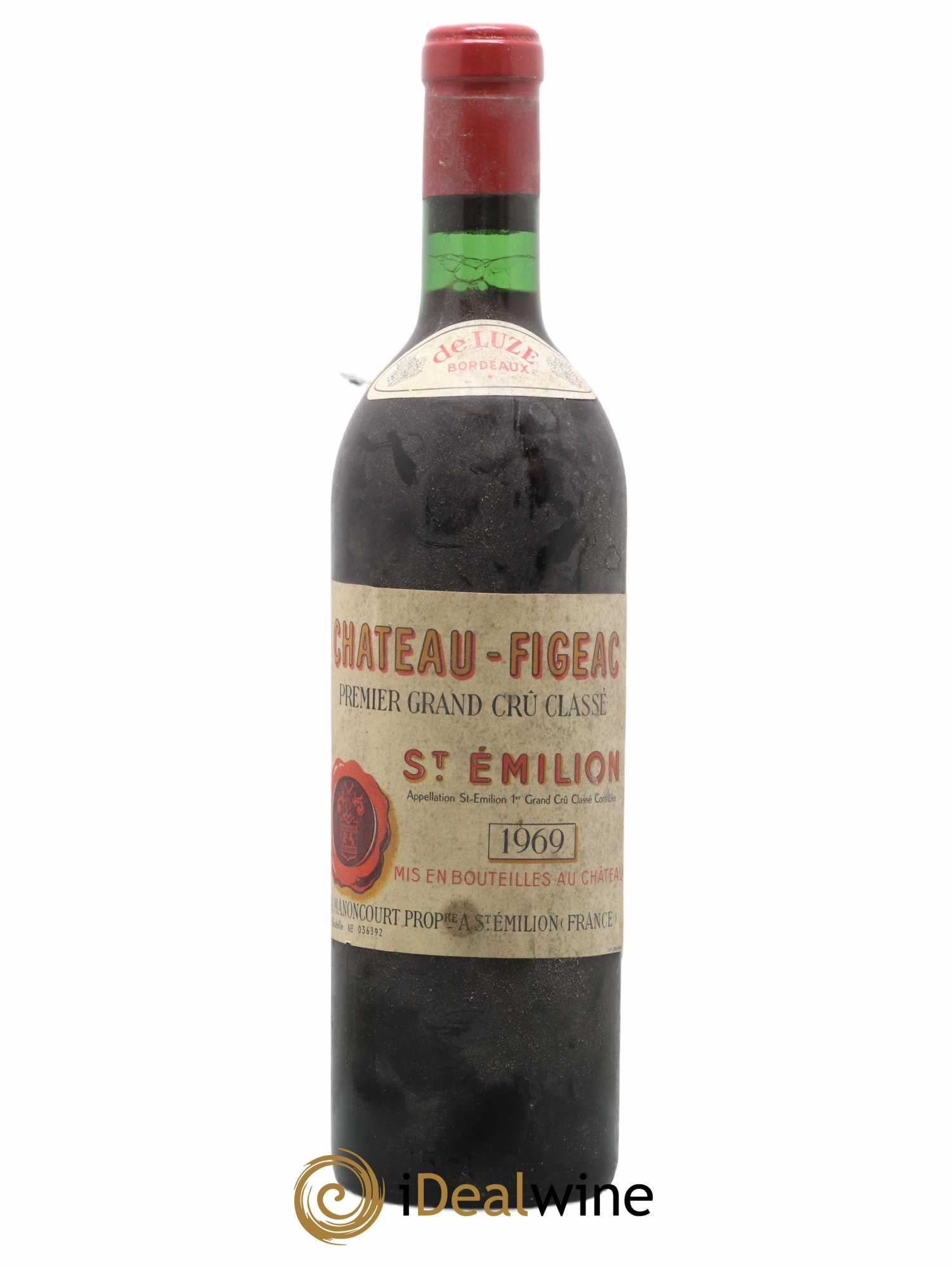 Château Figeac 1er Grand Cru Classé A 1969 - Lot of 1 bottle - 0