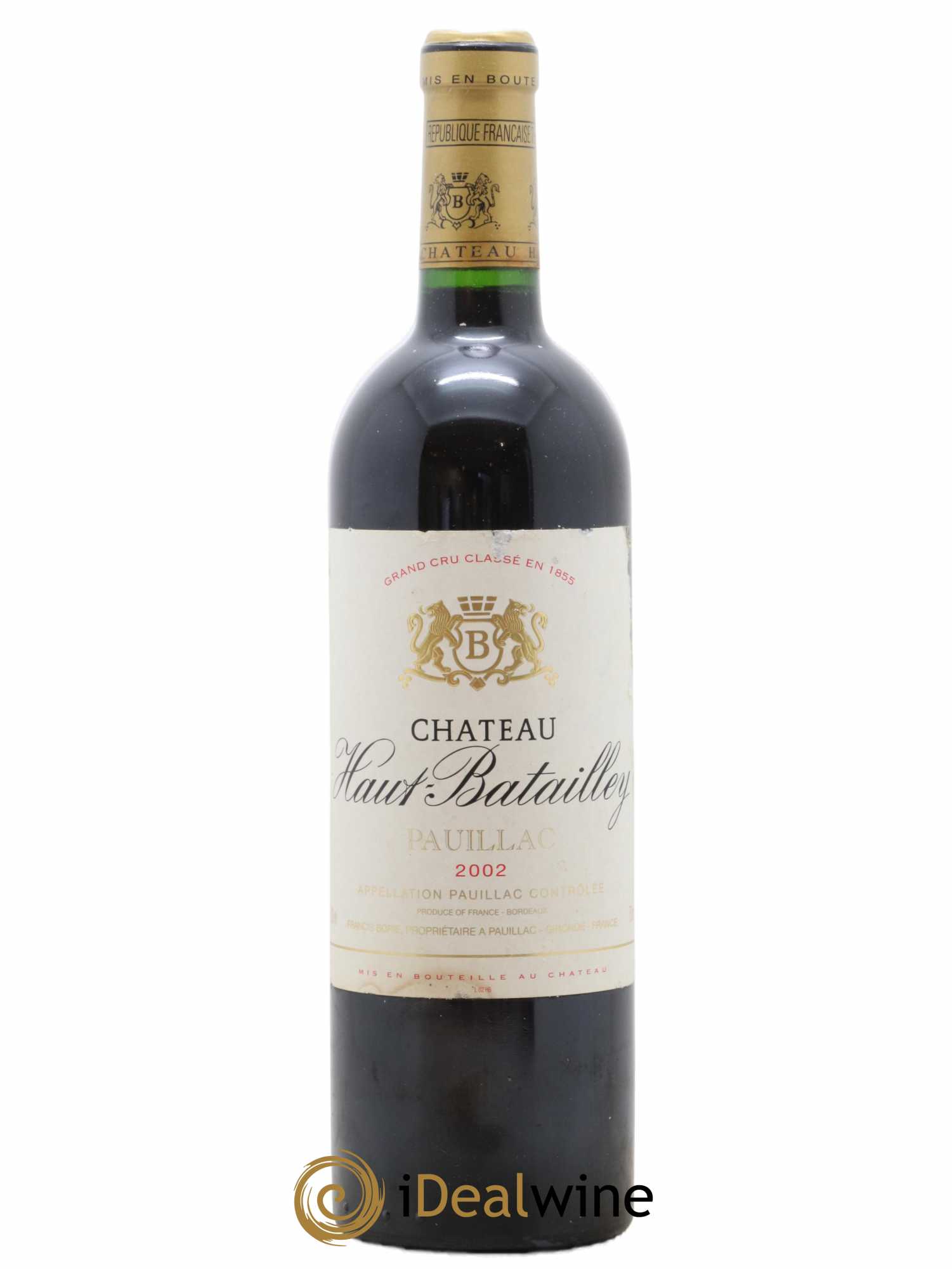 Château Haut Batailley 5ème Grand Cru Classé 2002 - Lot of 1 bottle - 0