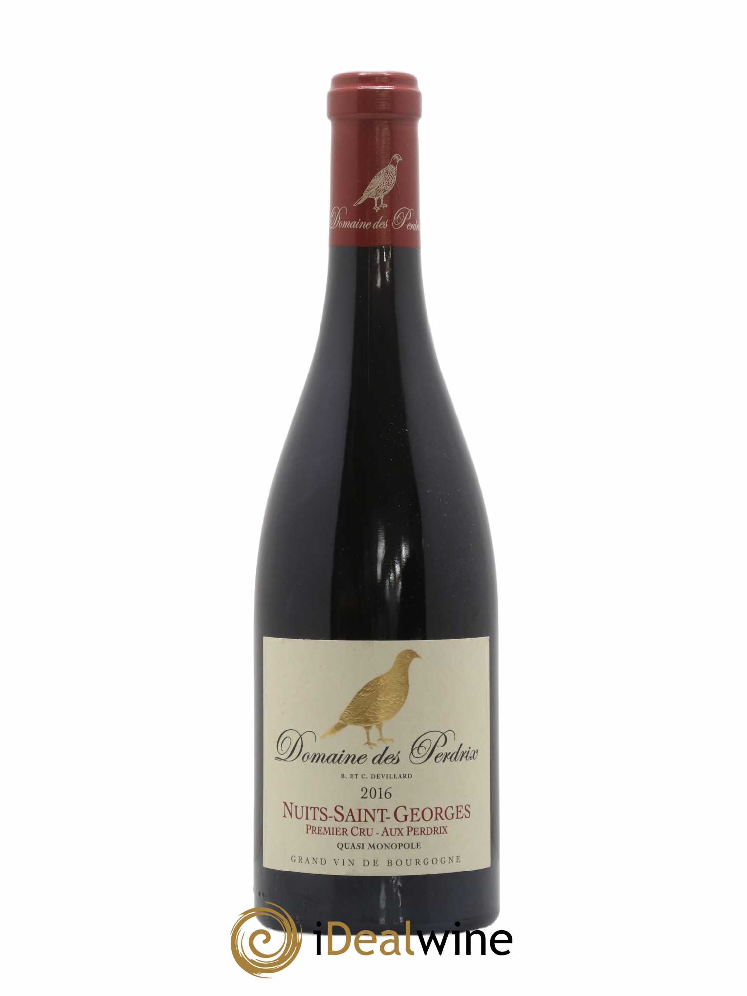 Nuits-Saint-Georges 1er Cru Aux Perdrix Perdrix (Domaine des) 2016 - Lot de 1 bouteille - 0