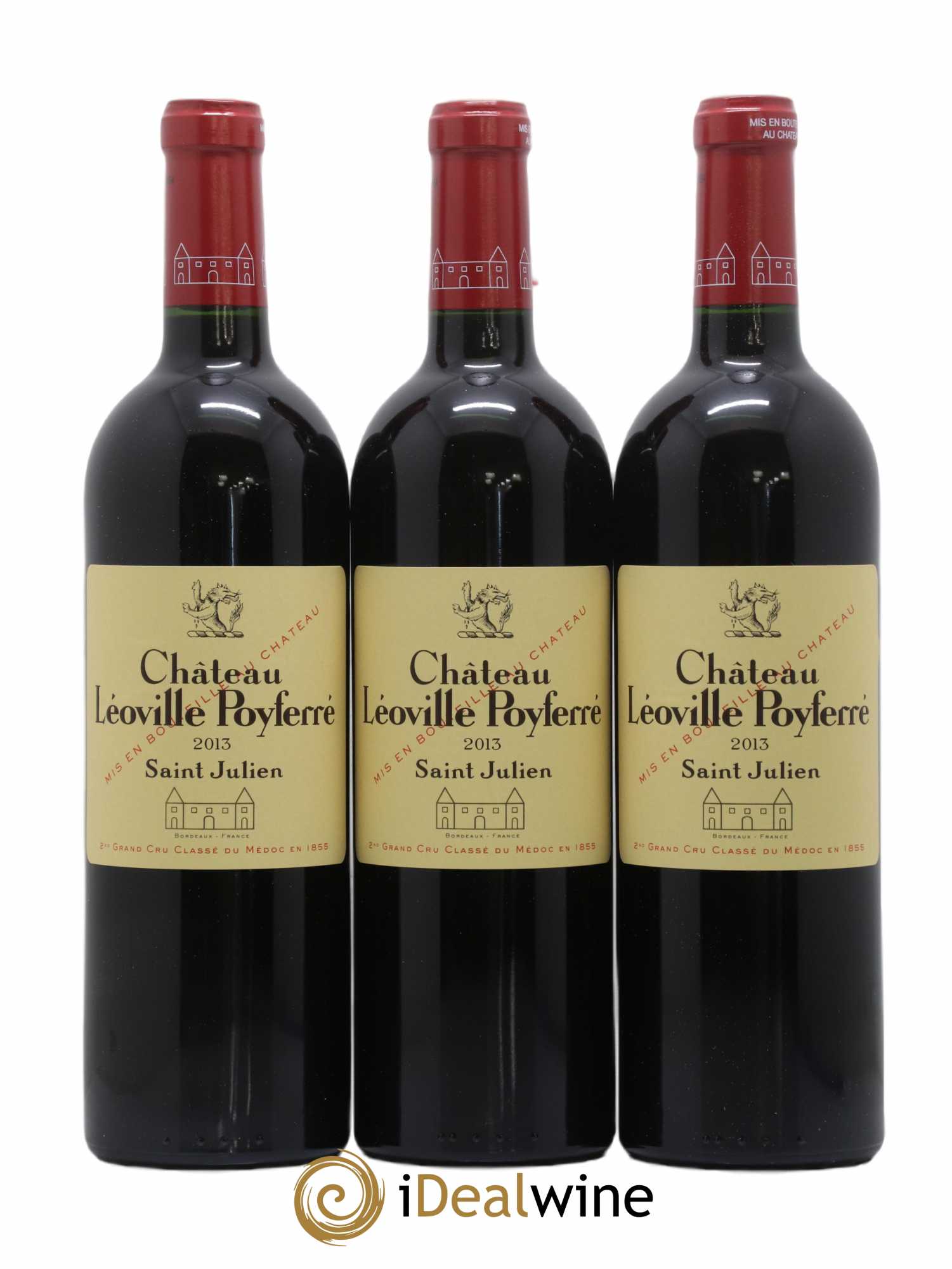 Château Léoville Poyferré 2ème Grand Cru Classé 2013 - Lot de 12 bouteilles - 2