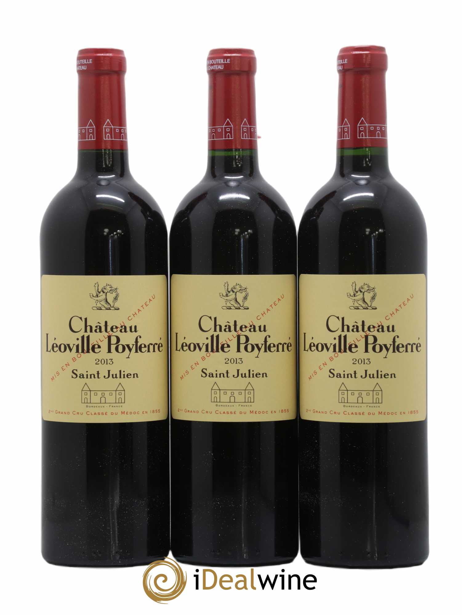 Château Léoville Poyferré 2ème Grand Cru Classé 2013 - Lot de 12 bouteilles - 3