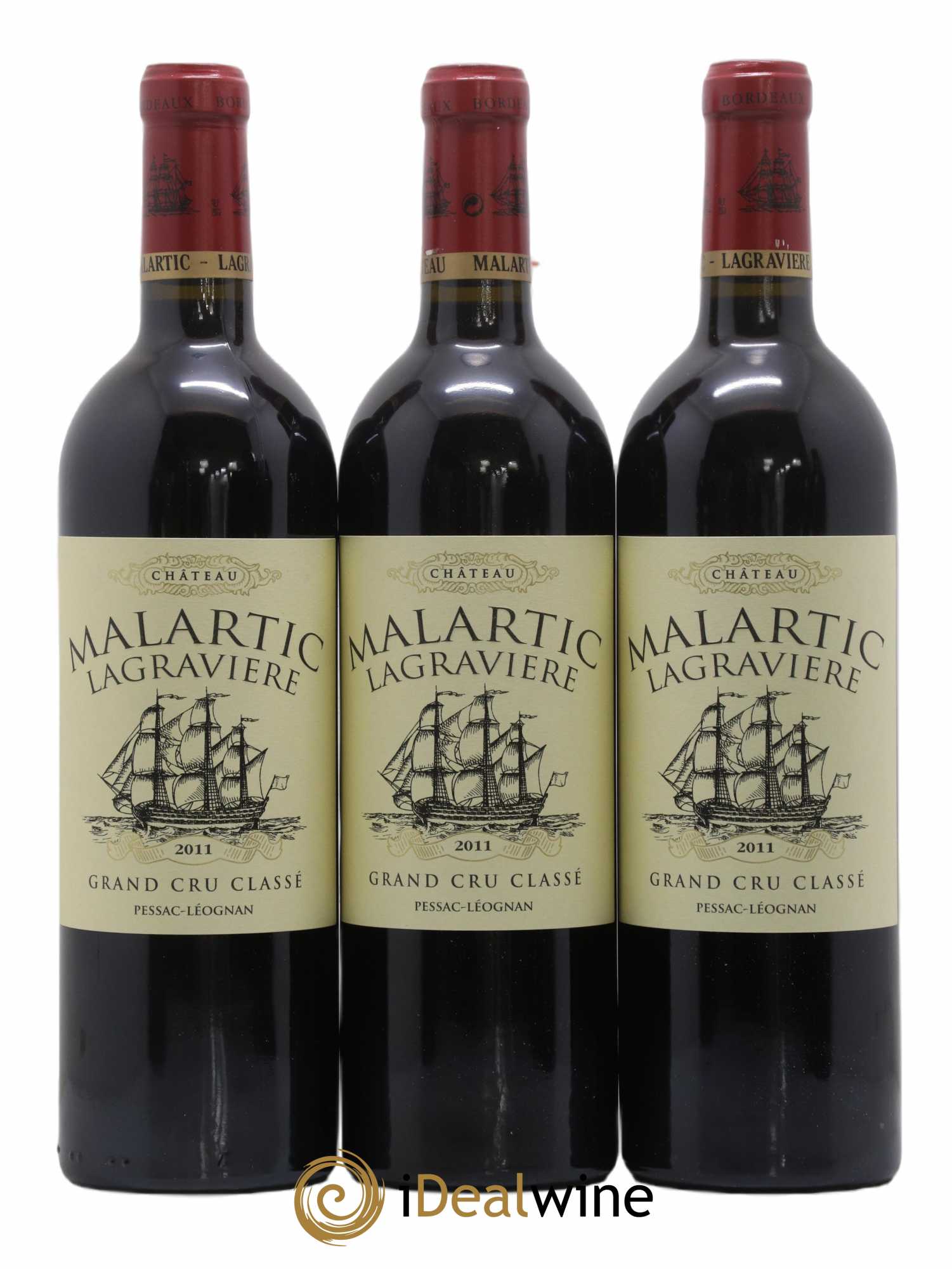 Château Malartic-Lagravière Cru Classé de Graves 2011 - Lot de 12 bouteilles - 2