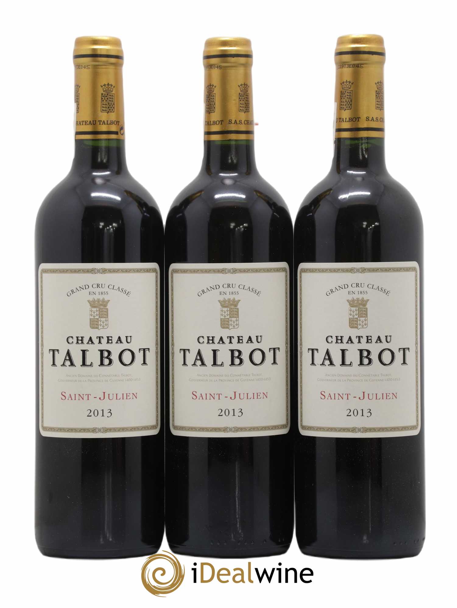 Château Talbot 4ème Grand Cru Classé 2013 - Lot de 12 bouteilles - 3