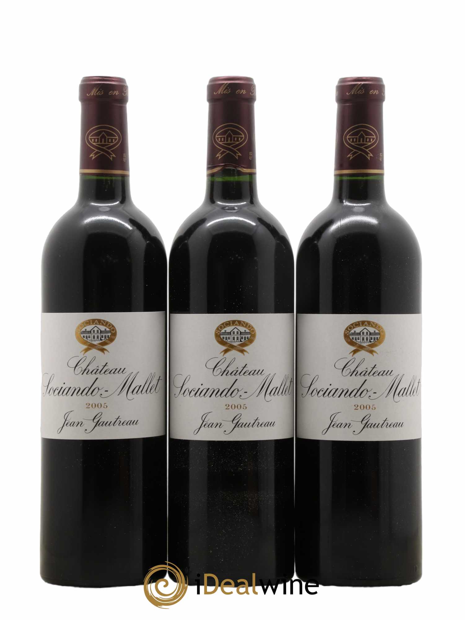 Château Sociando Mallet 2005 - Lot de 12 bouteilles - 3