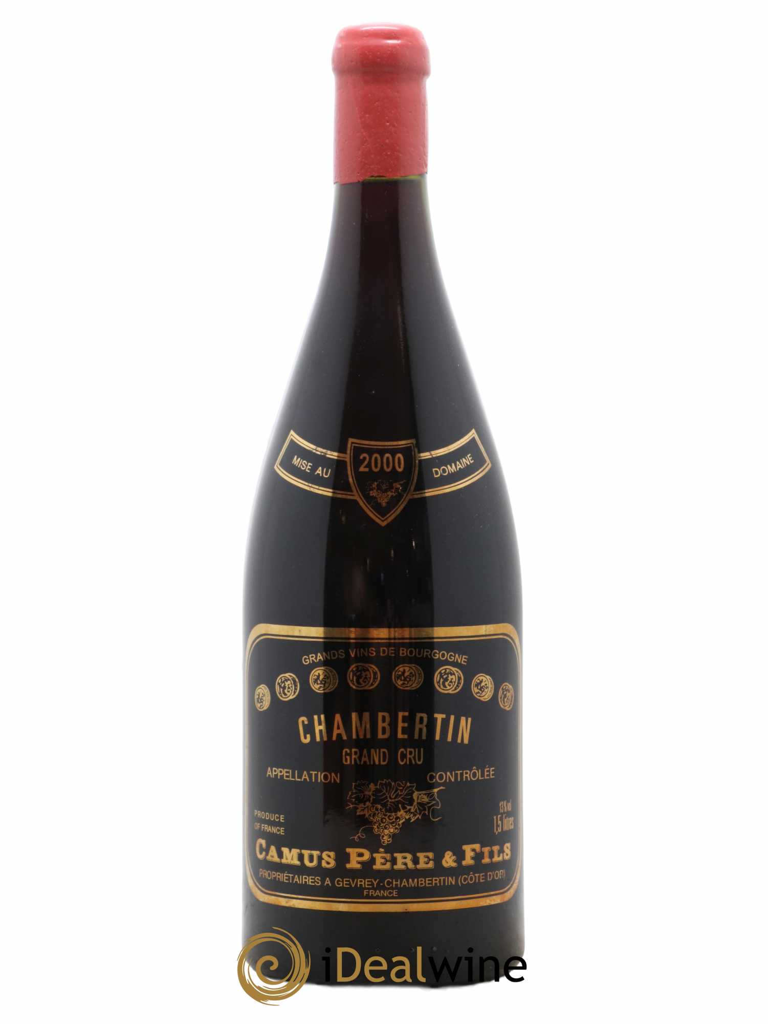 Chambertin Grand Cru Camus Père et Fils (Domaine) 2000 - Lot de 1 magnum - 0