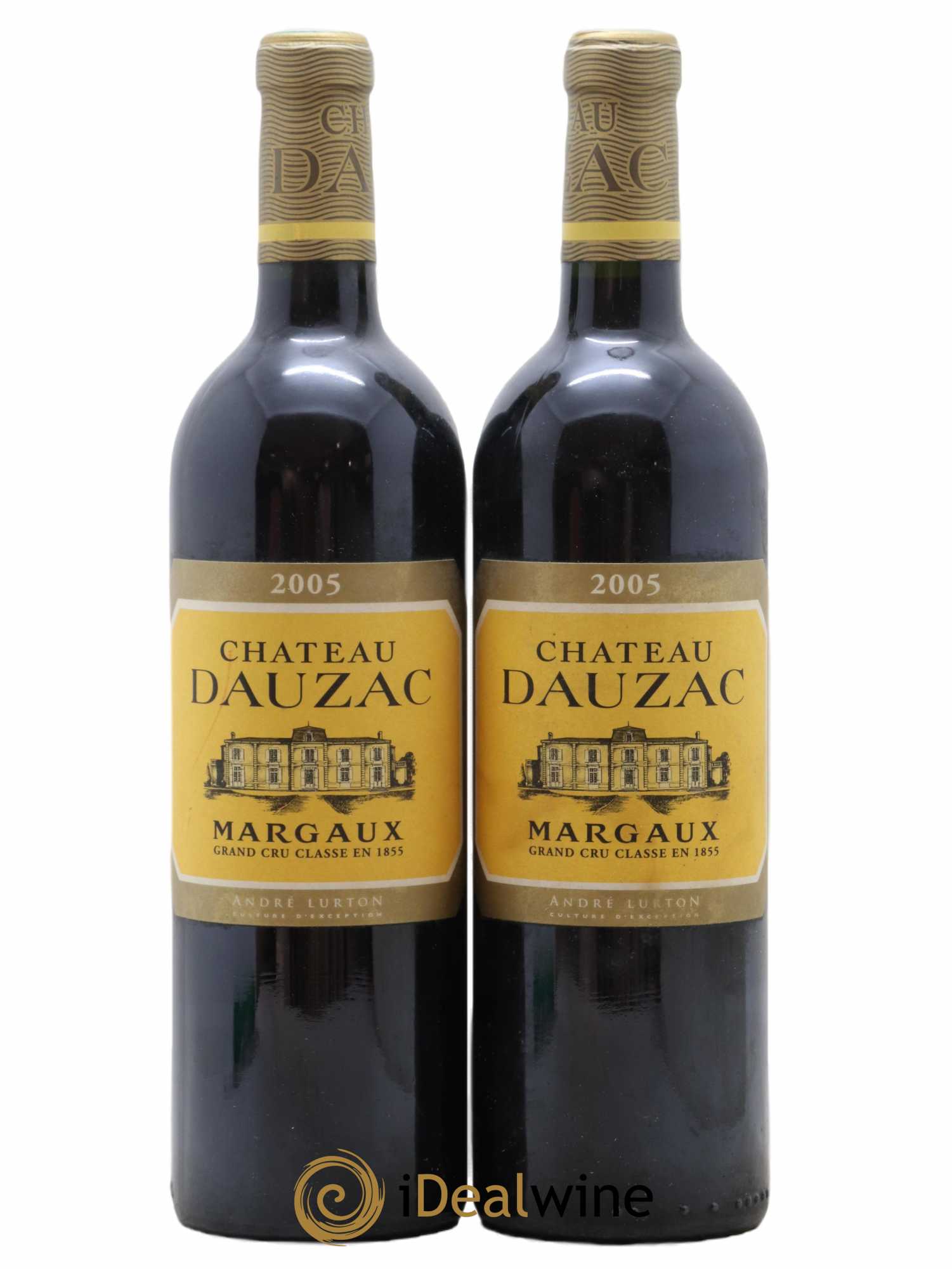 Château Dauzac 5ème Grand Cru Classé 2005 - Lot de 2 bouteilles - 0