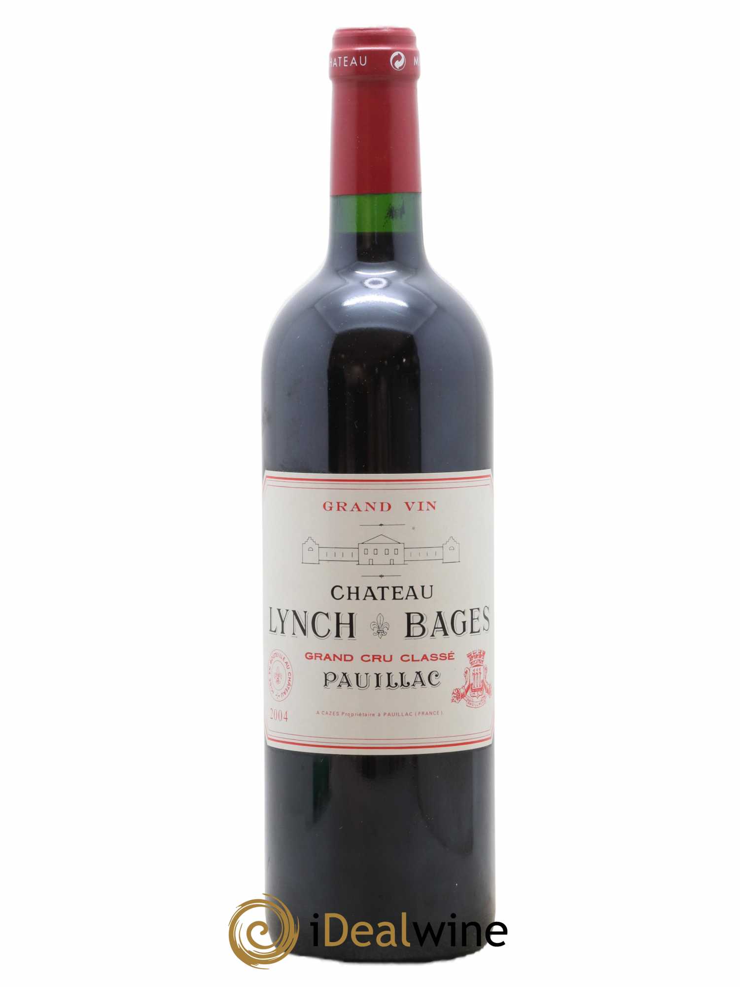 Château Lynch Bages 5ème Grand Cru Classé 2004 - Lot de 1 bouteille - 0