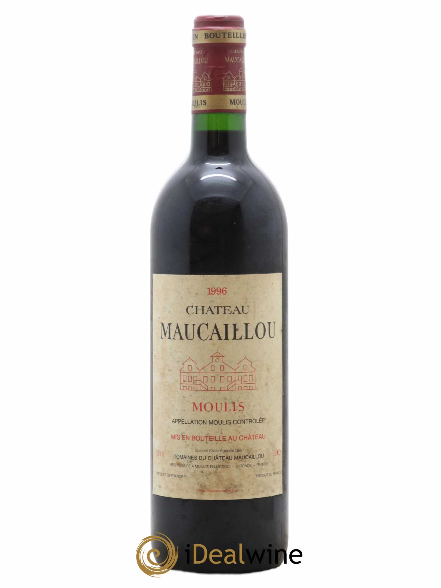 Château Maucaillou 1996 - Lot of 1 bottle - 0