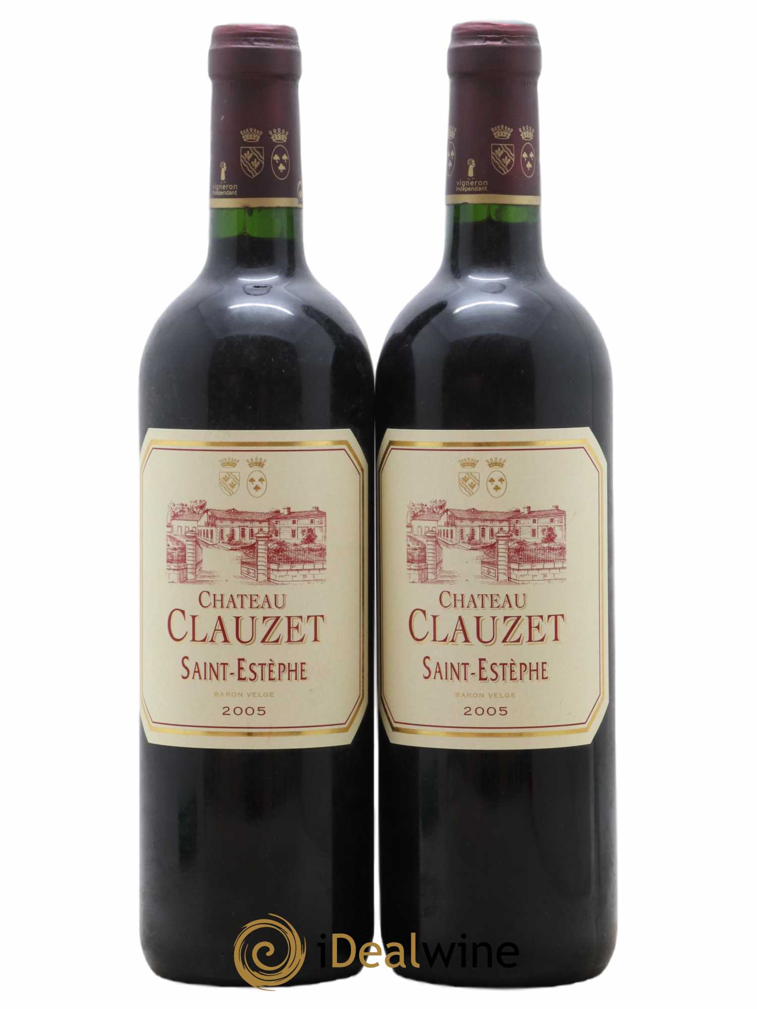 Château Clauzet 2005 - Lot de 2 bouteilles - 0