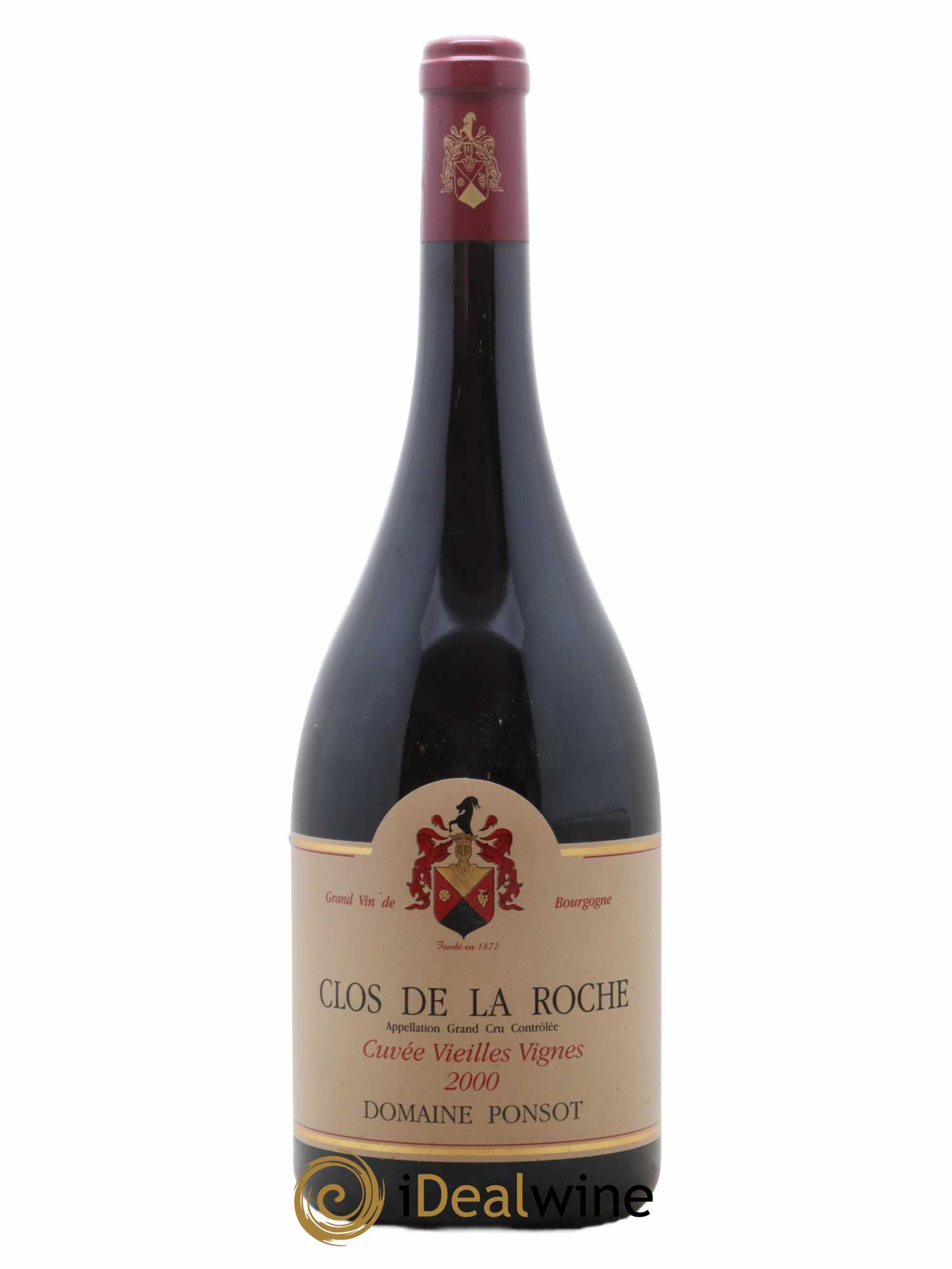 Clos de la Roche Grand Cru Vieilles Vignes Ponsot (Domaine) 2000 - Lot de 1 magnum - 0