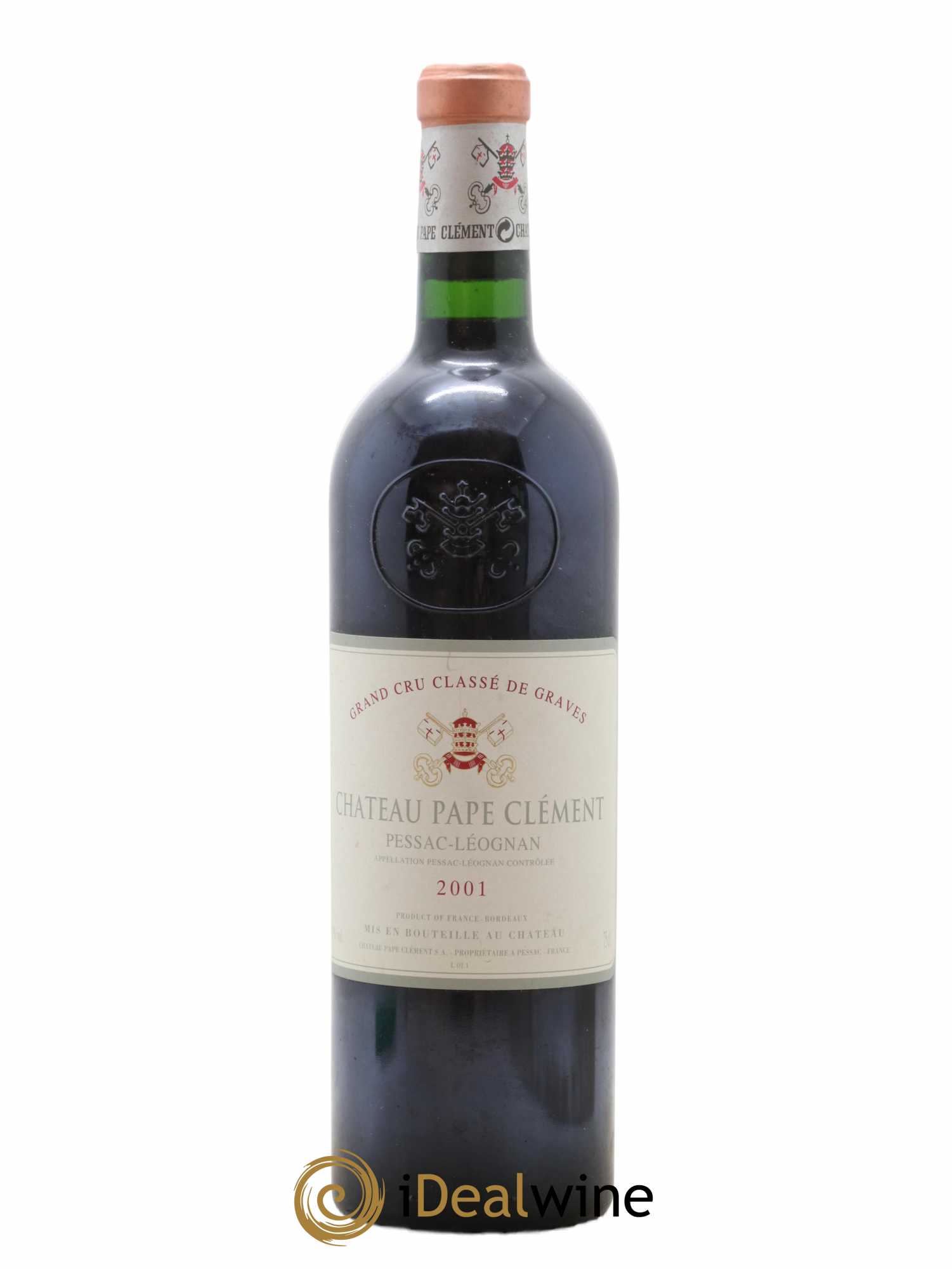 Château Pape Clément Cru Classé de Graves 2001 - Lot de 1 bouteille - 0