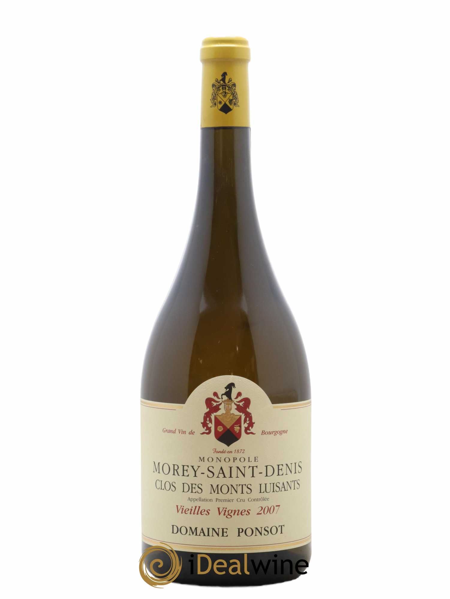 Morey-Saint-Denis Clos des Monts Luisants Ponsot (Domaine) 2007 - Lot de 1 magnum - 0
