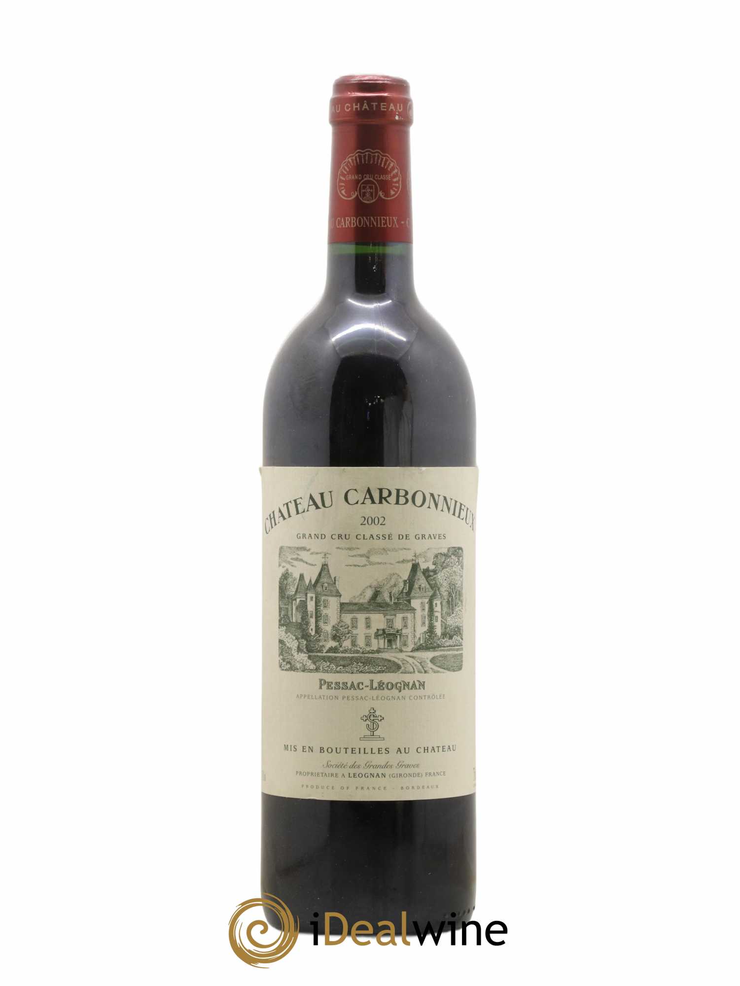 Château Carbonnieux Cru Classé de Graves (sans prix de réserve) 2002 - Lot de 1 bouteille - 0