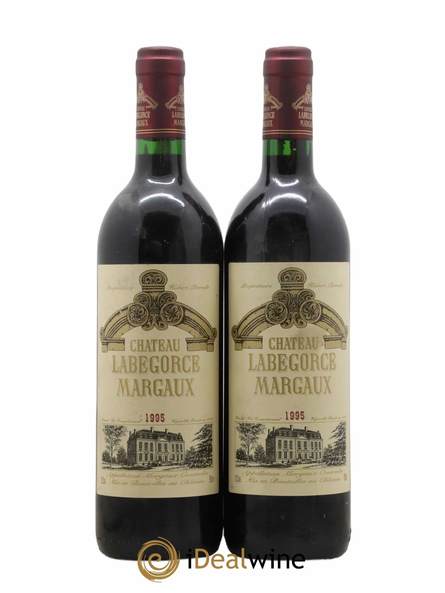 Château Labegorce Cru Bourgeois 1995 - Lot de 2 bouteilles - 0