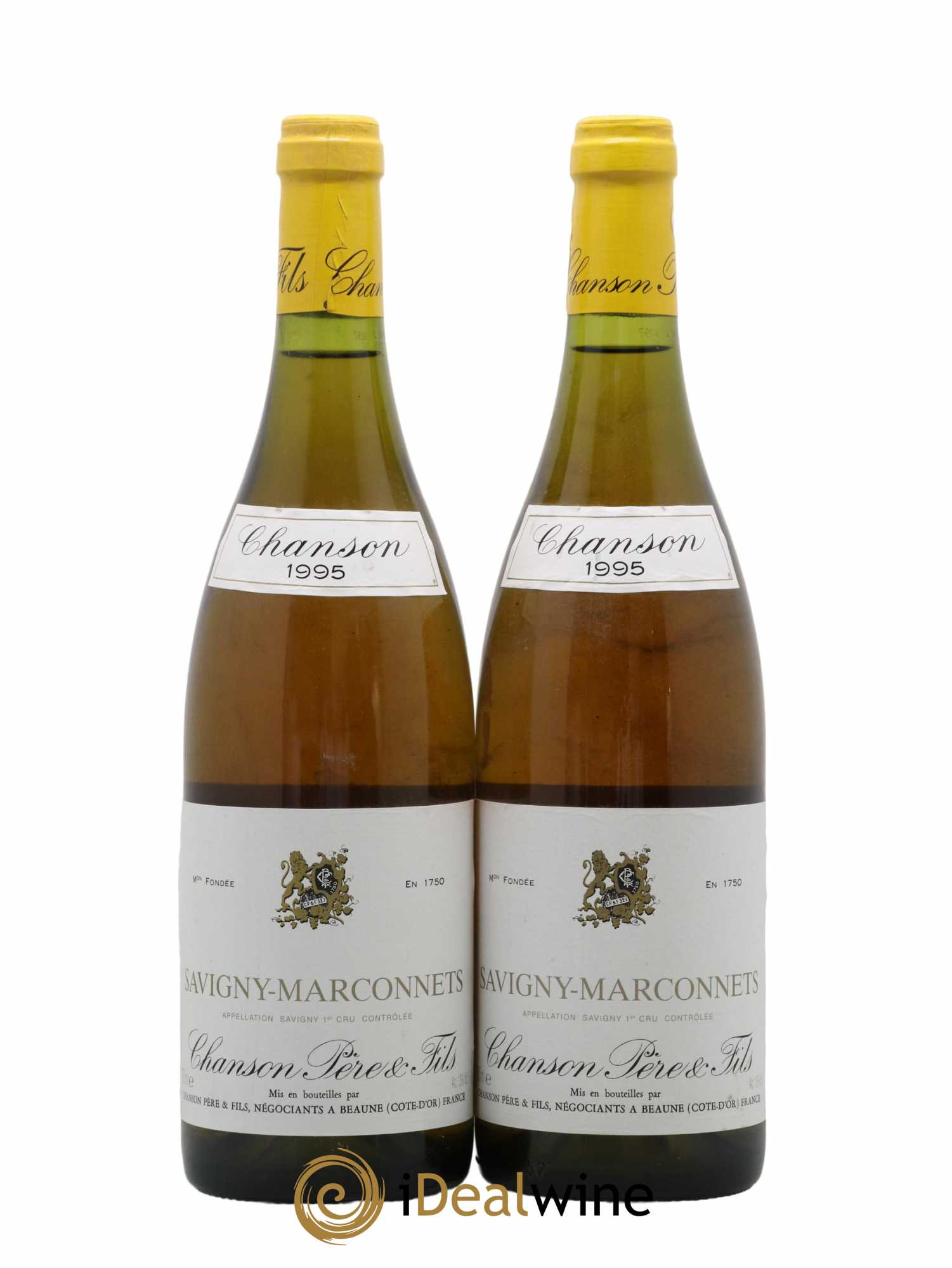 Savigny-lès-Beaune 1er Cru Marconnets Chanson (sans prix de réserve) 1995 - Lot de 2 bouteilles - 0