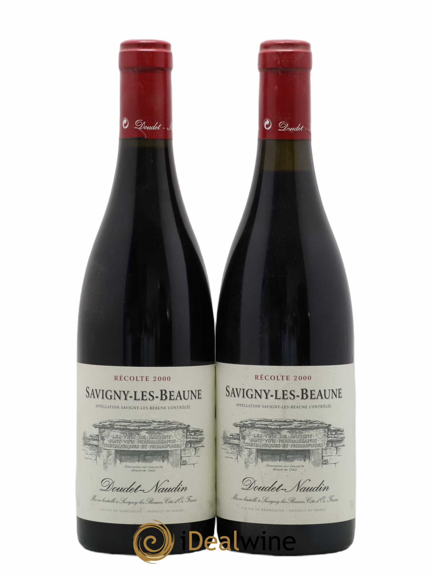 Savigny-lès-Beaune Domaine Doudet (sans prix de réserve) 2000 - Lot de 2 bouteilles - 0