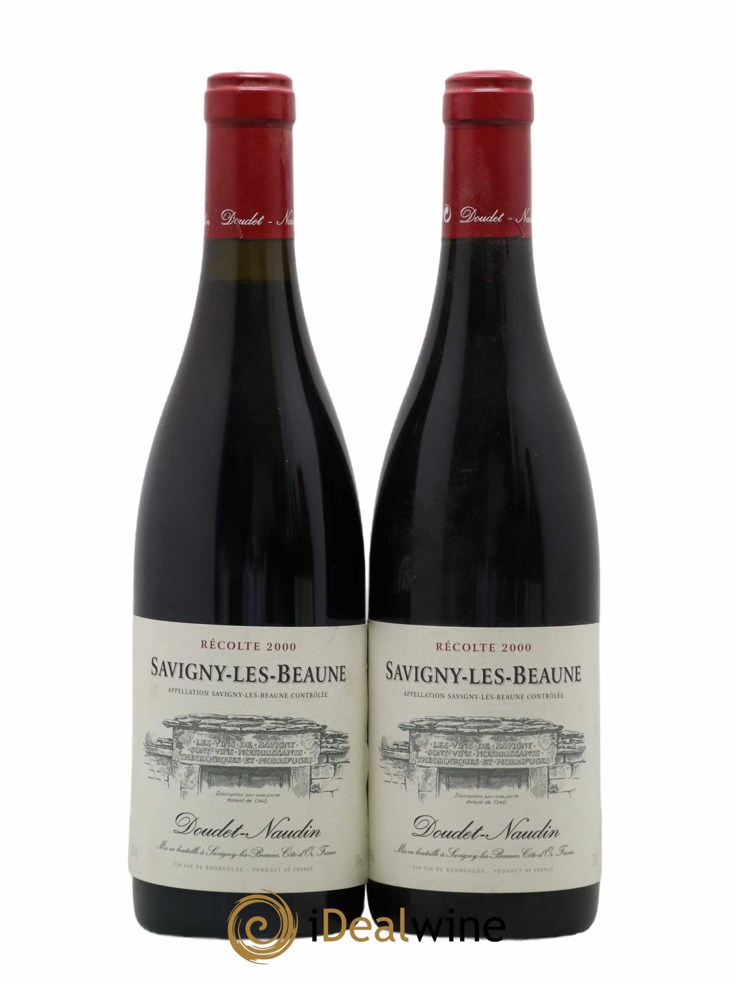 Savigny-lès-Beaune Domaine Doudet 2000 - Lot de 2 bouteilles - 0