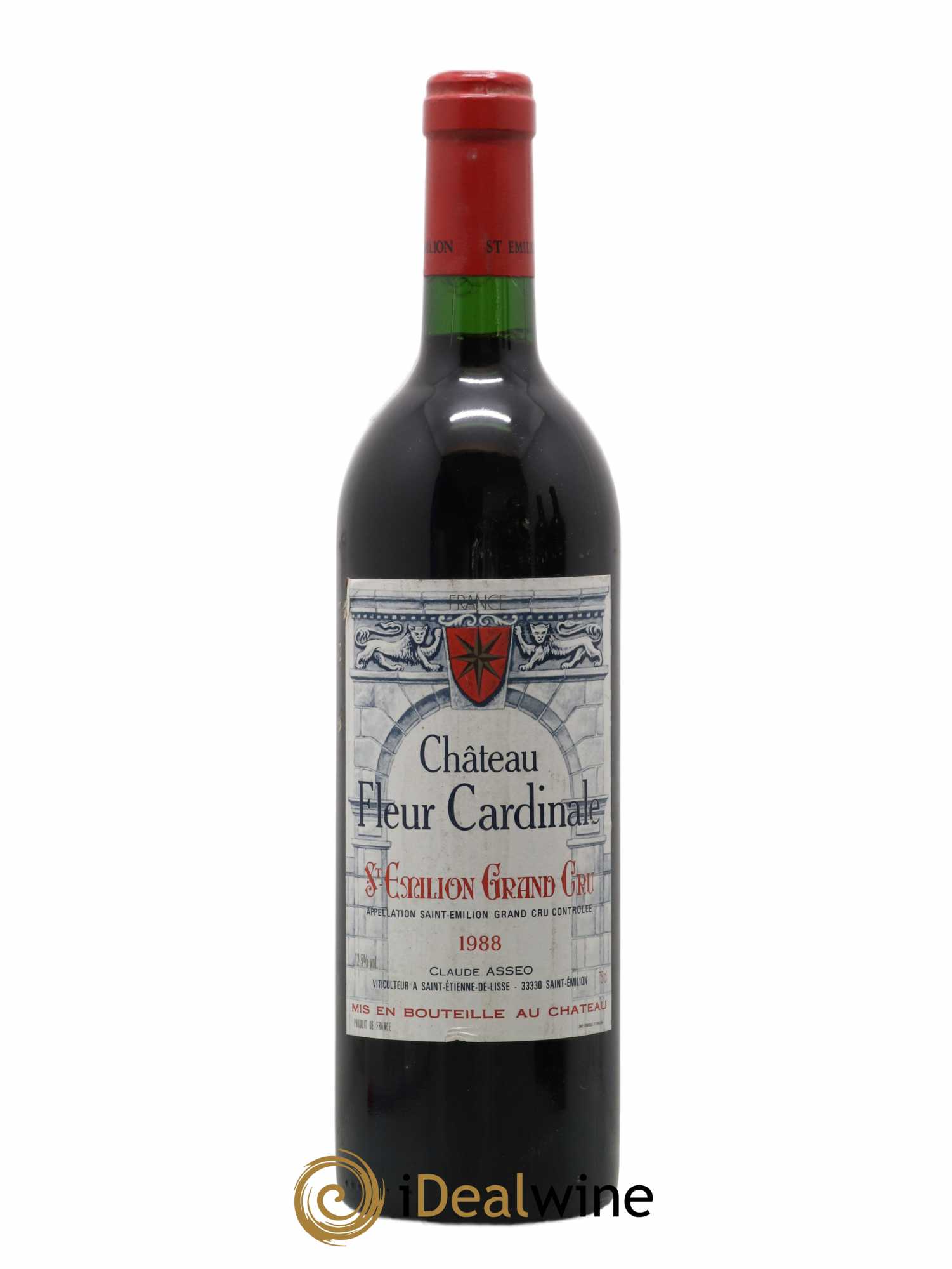 Château Fleur Cardinale Grand Cru Classé 1988 - Lot de 1 bouteille - 0
