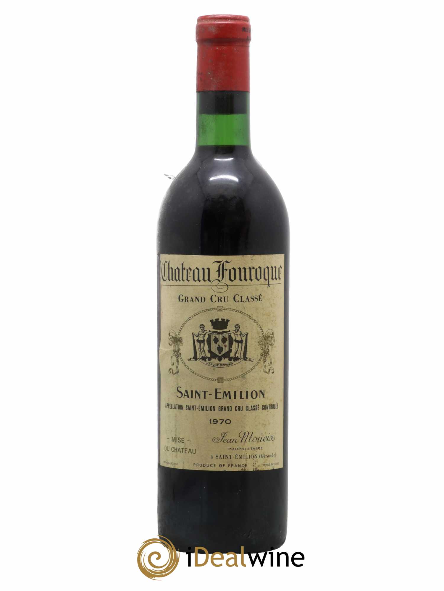 Château Fonroque Grand Cru Classé 1970 - Lot de 1 bouteille - 0