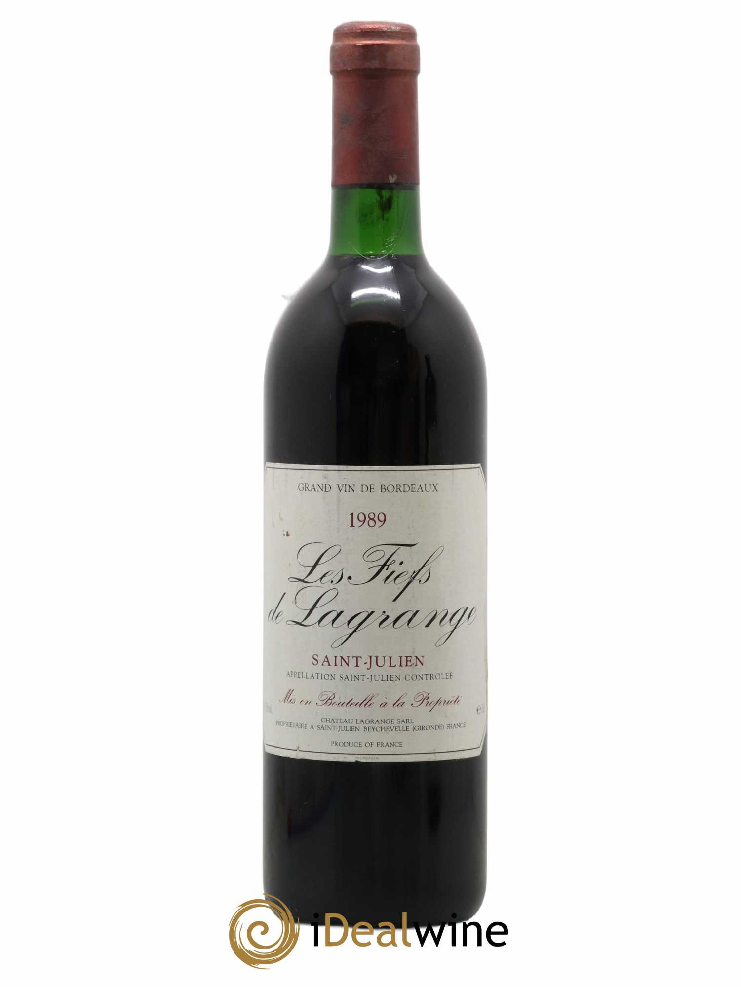 Les Fiefs de Lagrange Second Vin (sans prix de réserve) 1989 - Lot de 1 bouteille - 0