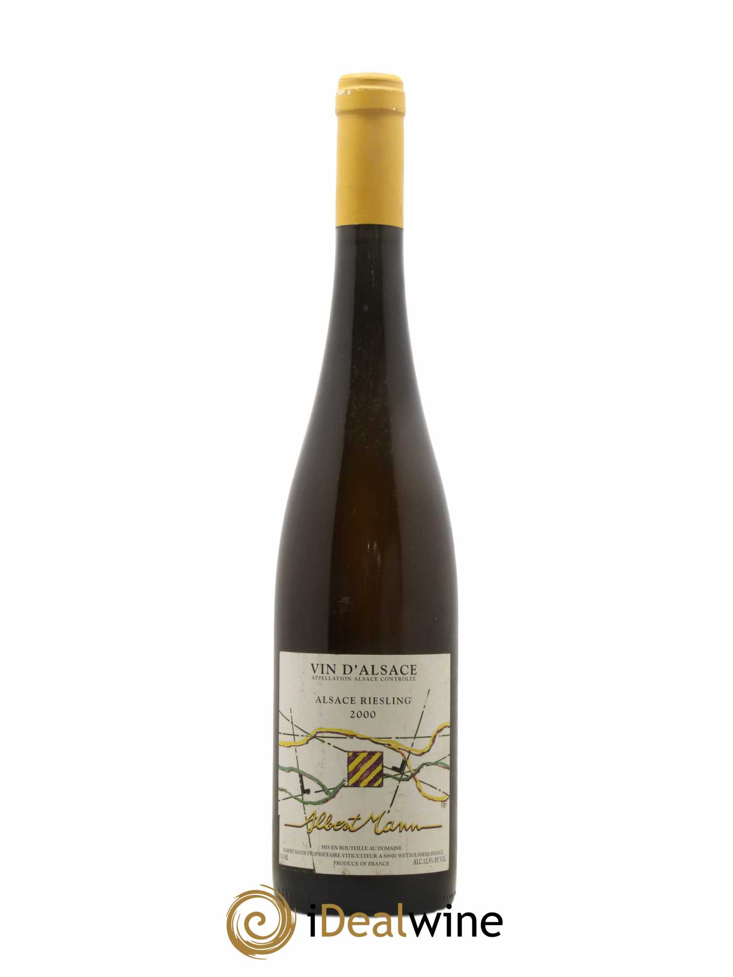 Alsace Riesling Albert Mann 2000 - Lot de 1 bouteille - 0