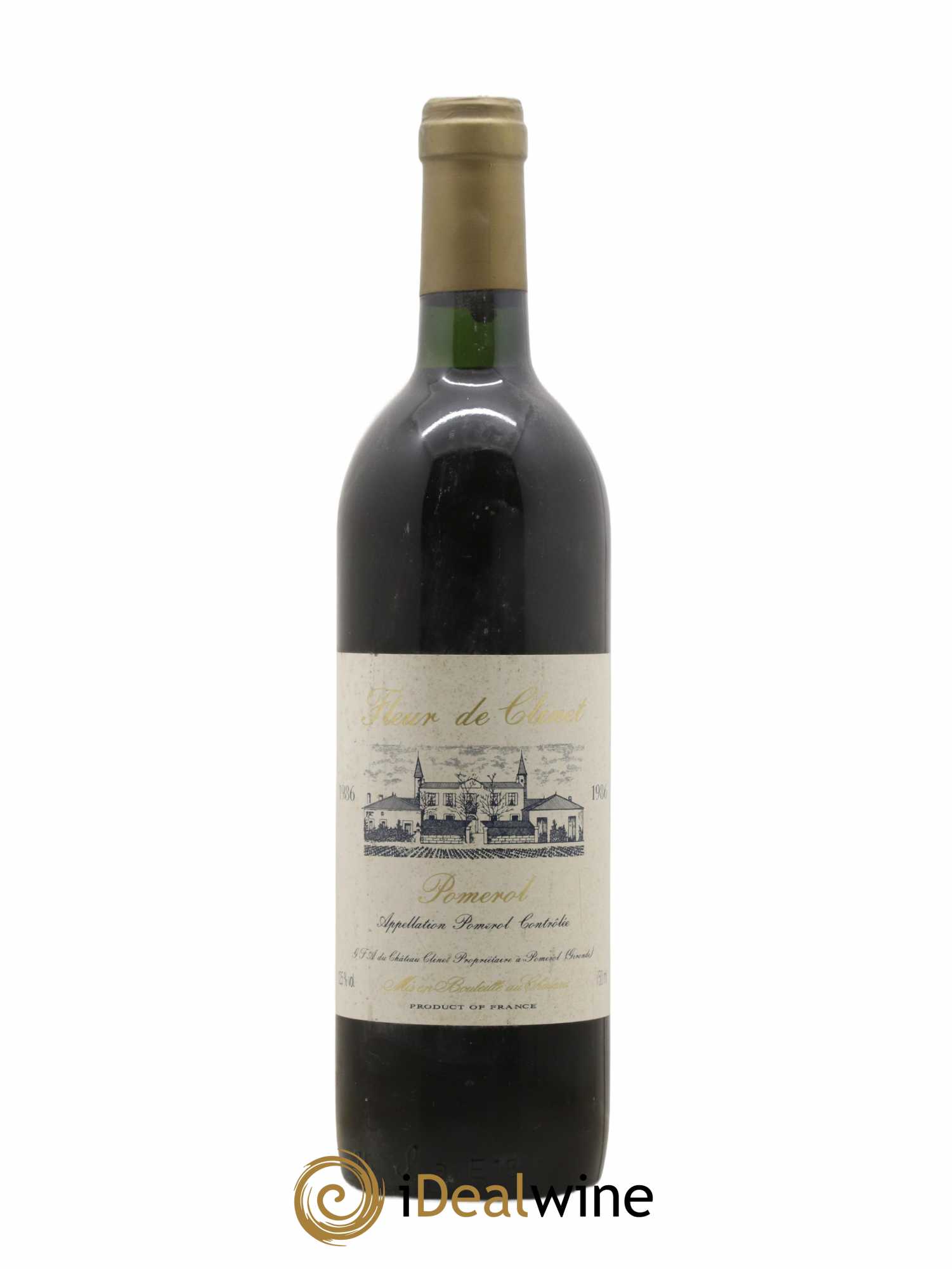 Pomerol Fleur De Clinet 1986 - Lot de 1 bouteille - 0