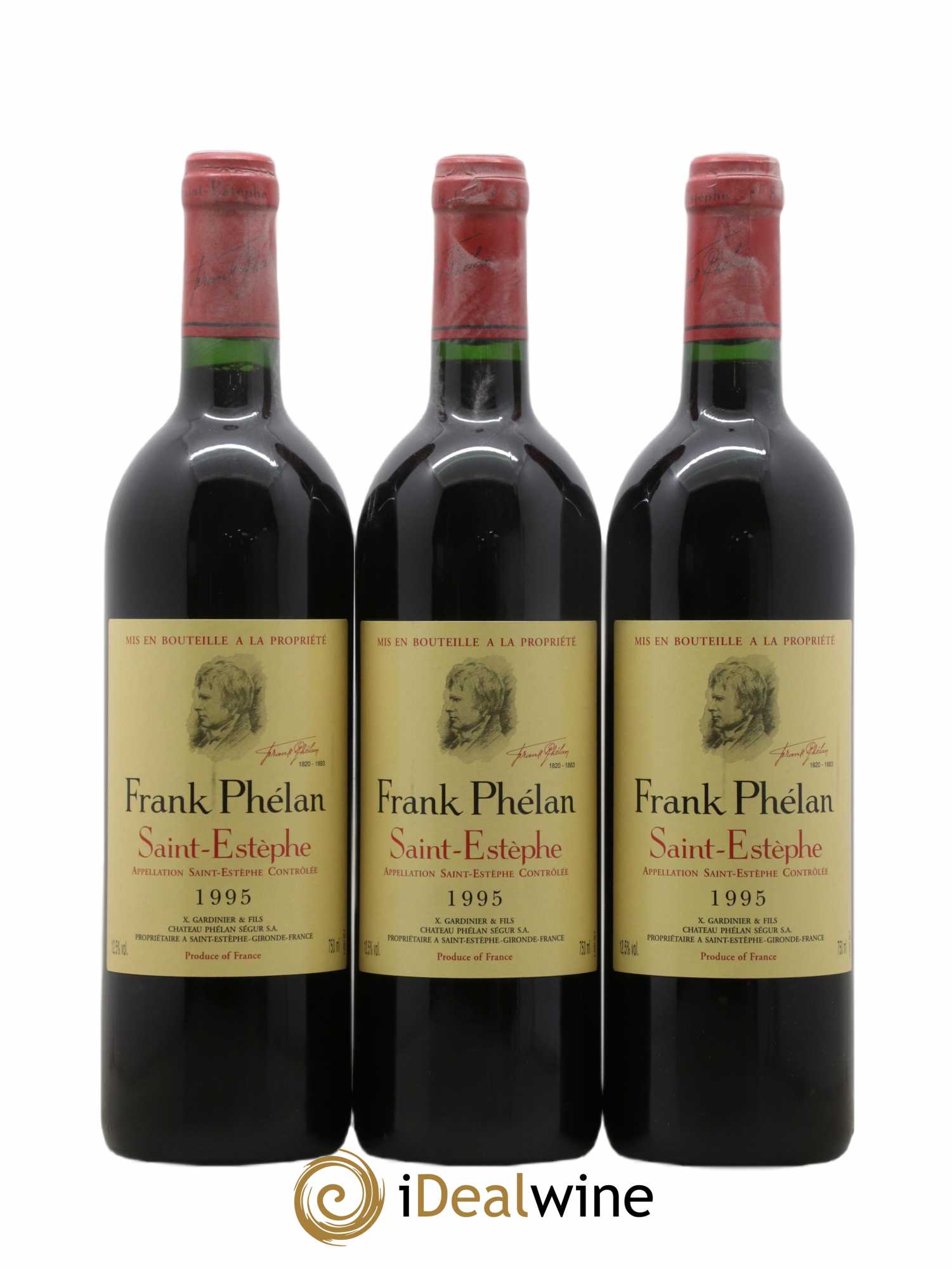 Frank Phélan Second Vin  (sans prix de réserve) 1995 - Lot de 12 bouteilles - 1