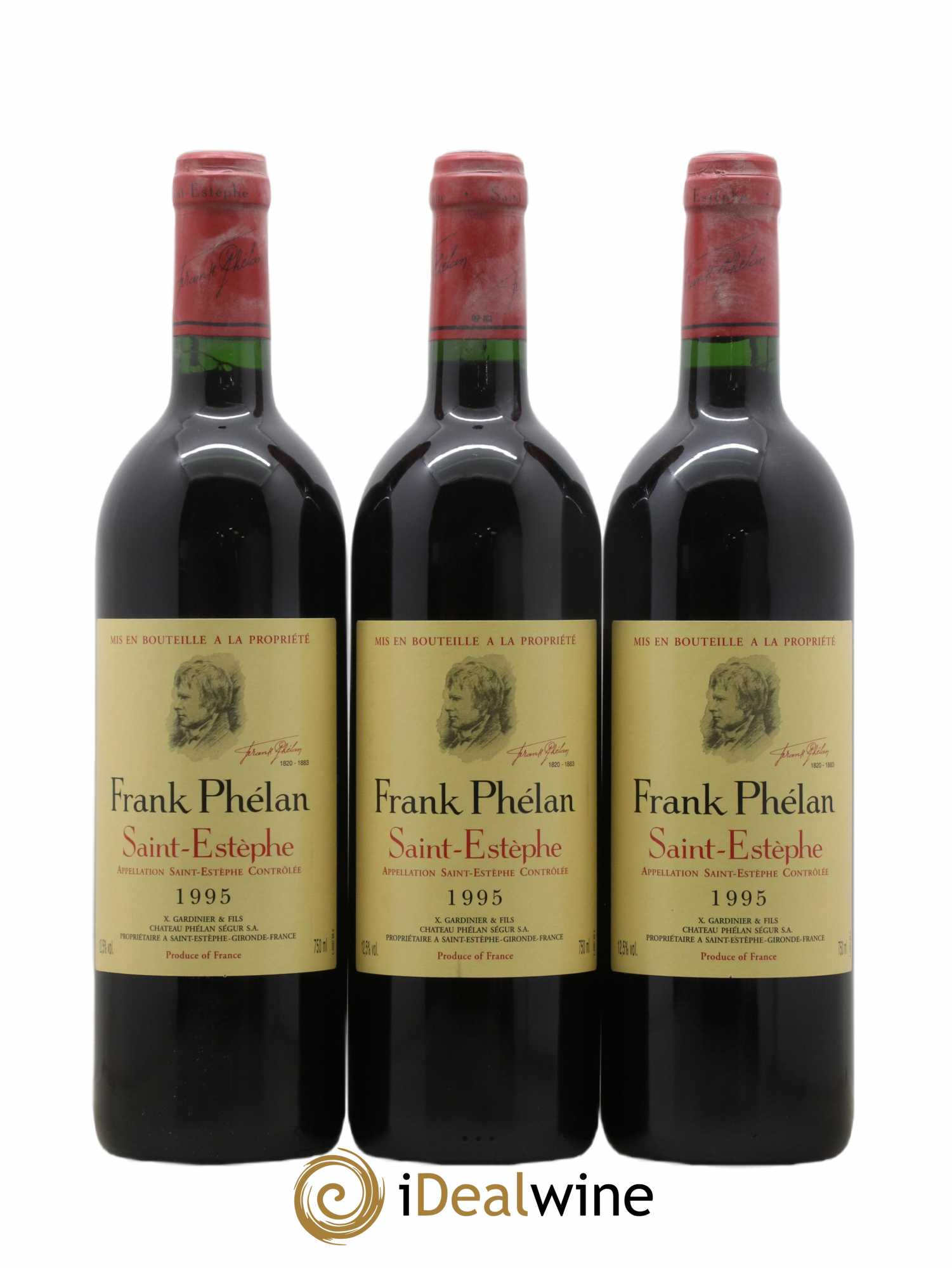 Frank Phélan Second Vin  (sans prix de réserve) 1995 - Lot de 12 bouteilles - 2