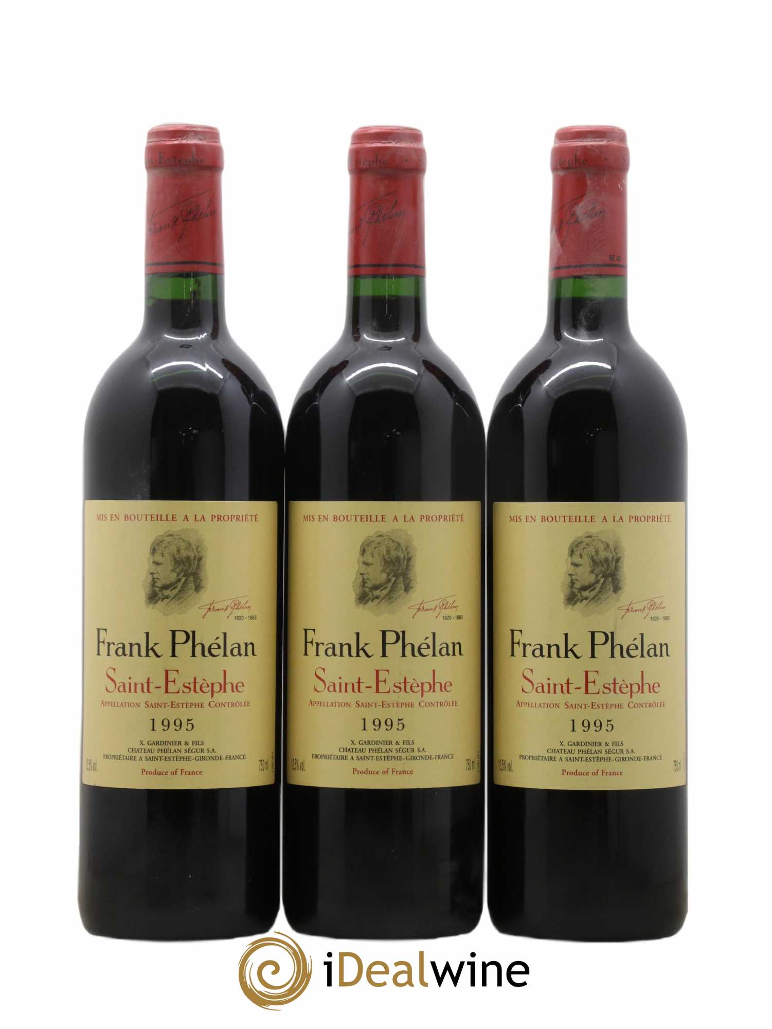 Frank Phélan Second Vin  (sans prix de réserve) 1995 - Lot de 12 bouteilles - 3