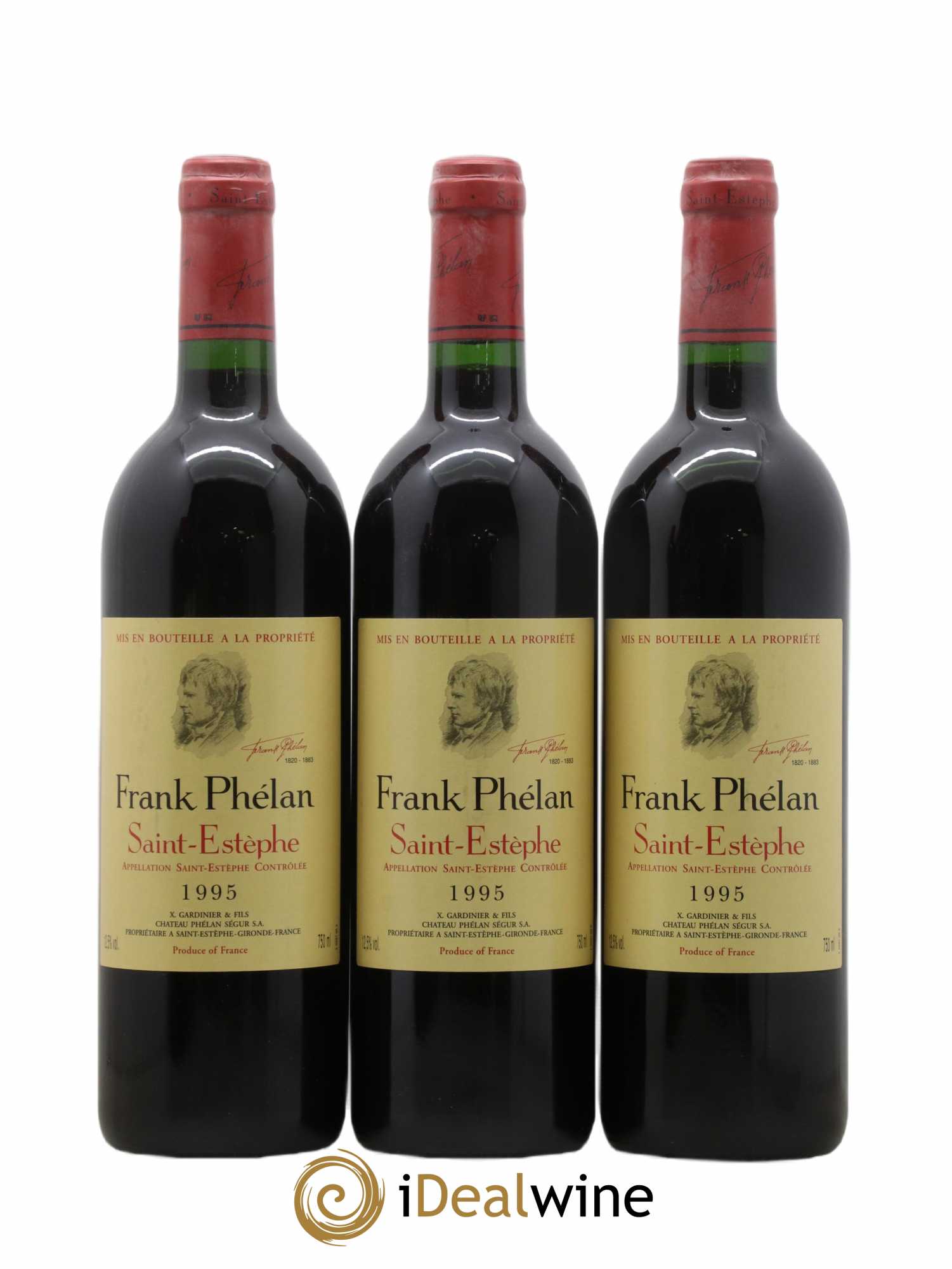 Frank Phélan Second Vin  (sans prix de réserve) 1995 - Lot de 12 bouteilles - 4